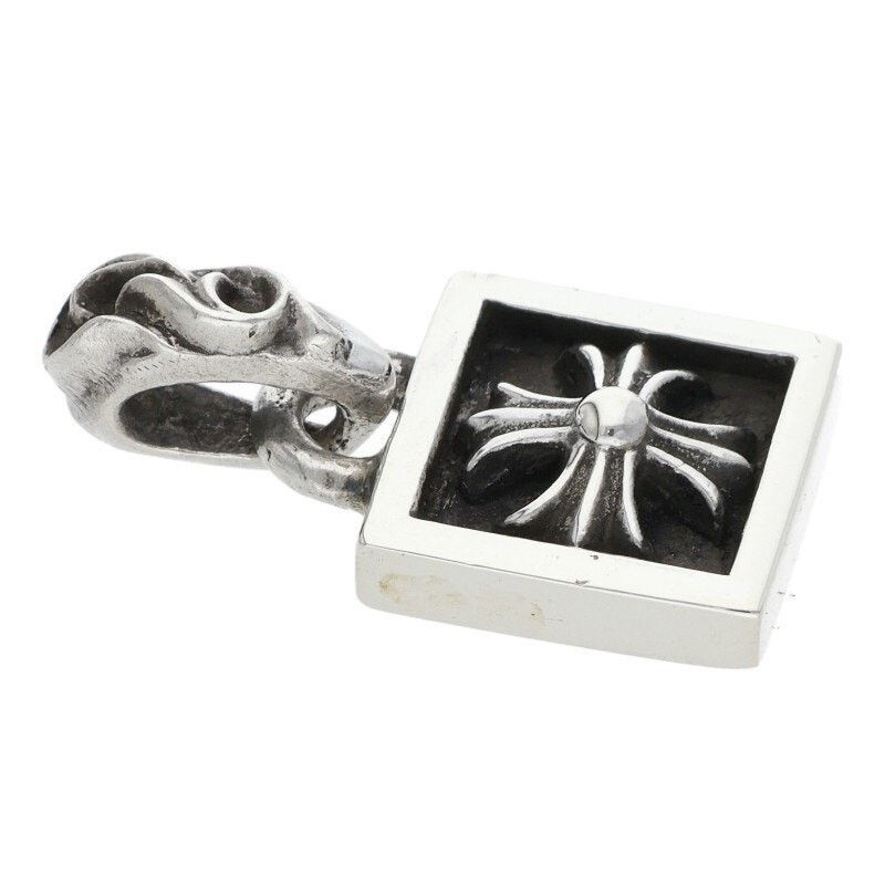 Chrome Hearts Chrome Hearts Framed CH Plus Silver Necklace Size ONE SIZE - 4 Thumbnail
