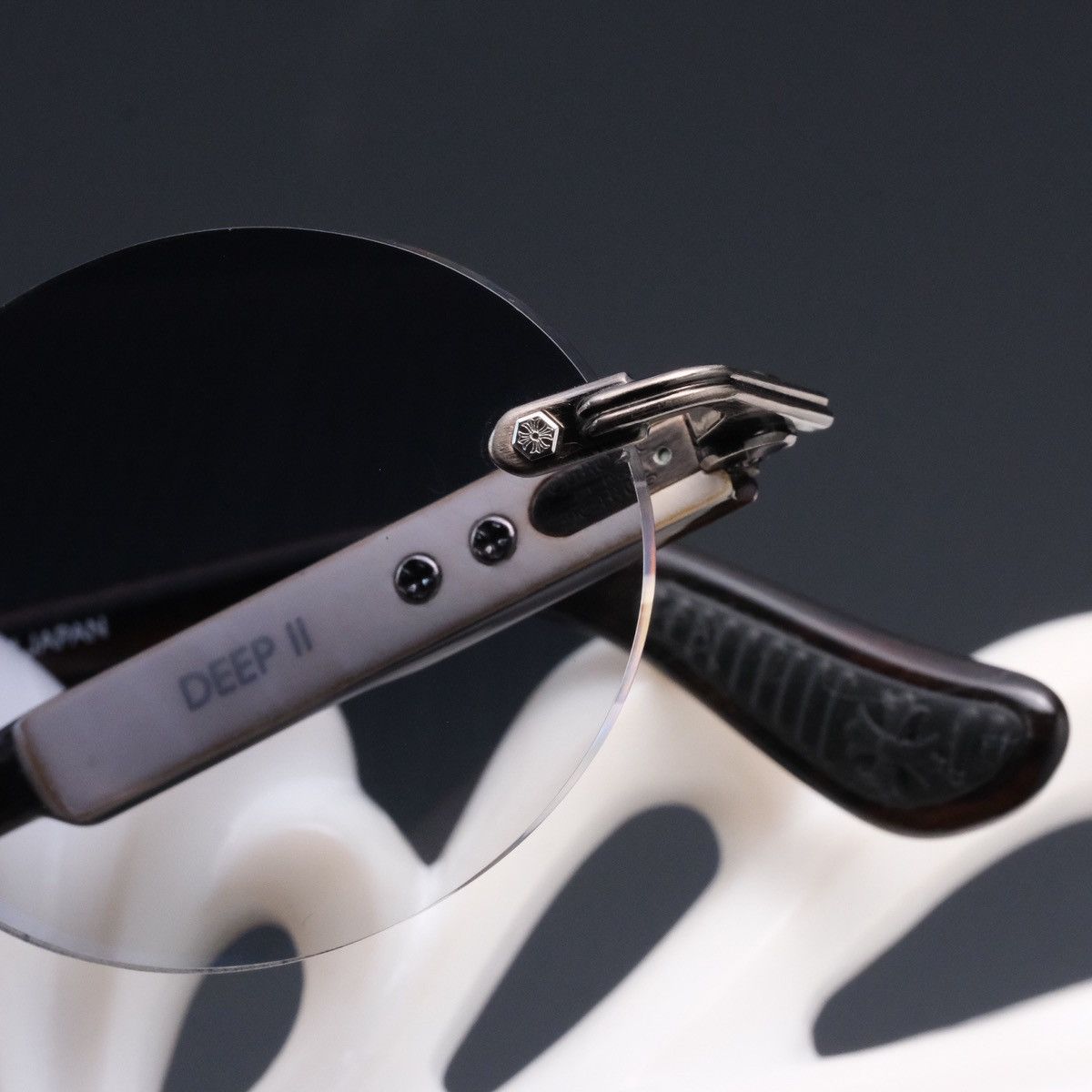 Chrome Hearts CHROME HEARTS DEEP II SUNGLASSES Size ONE SIZE - 6 Thumbnail