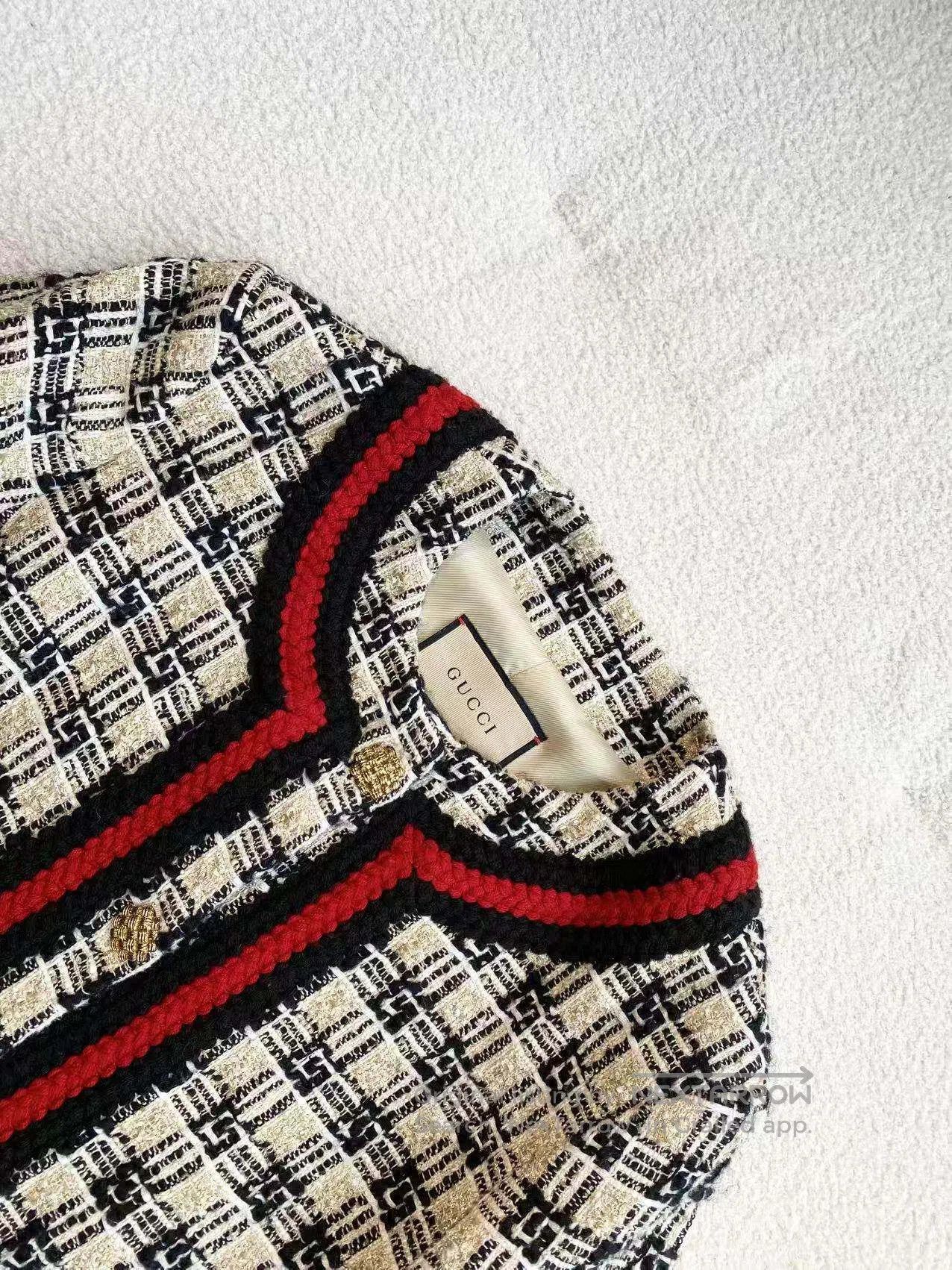 Gucci Guicci Woolen plaid jacket| Size XS / US 0-2 / IT 36-38 - 4 Thumbnail