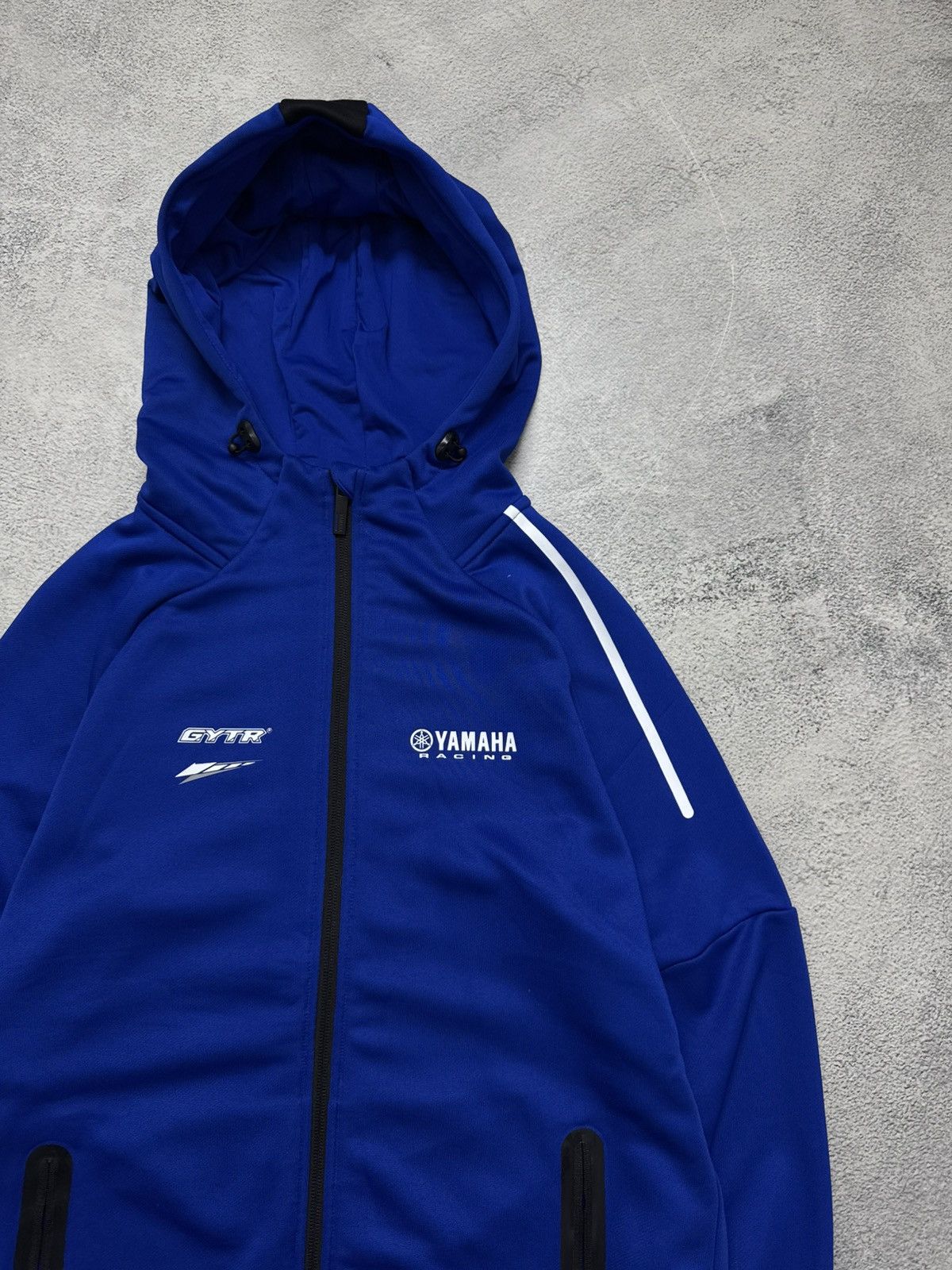 Yamaha Vintage Y2k Yamaha💙 Factory Racing Print Zip Sweatshirt Size US M / EU 48-50 / 2 - 6 Thumbnail