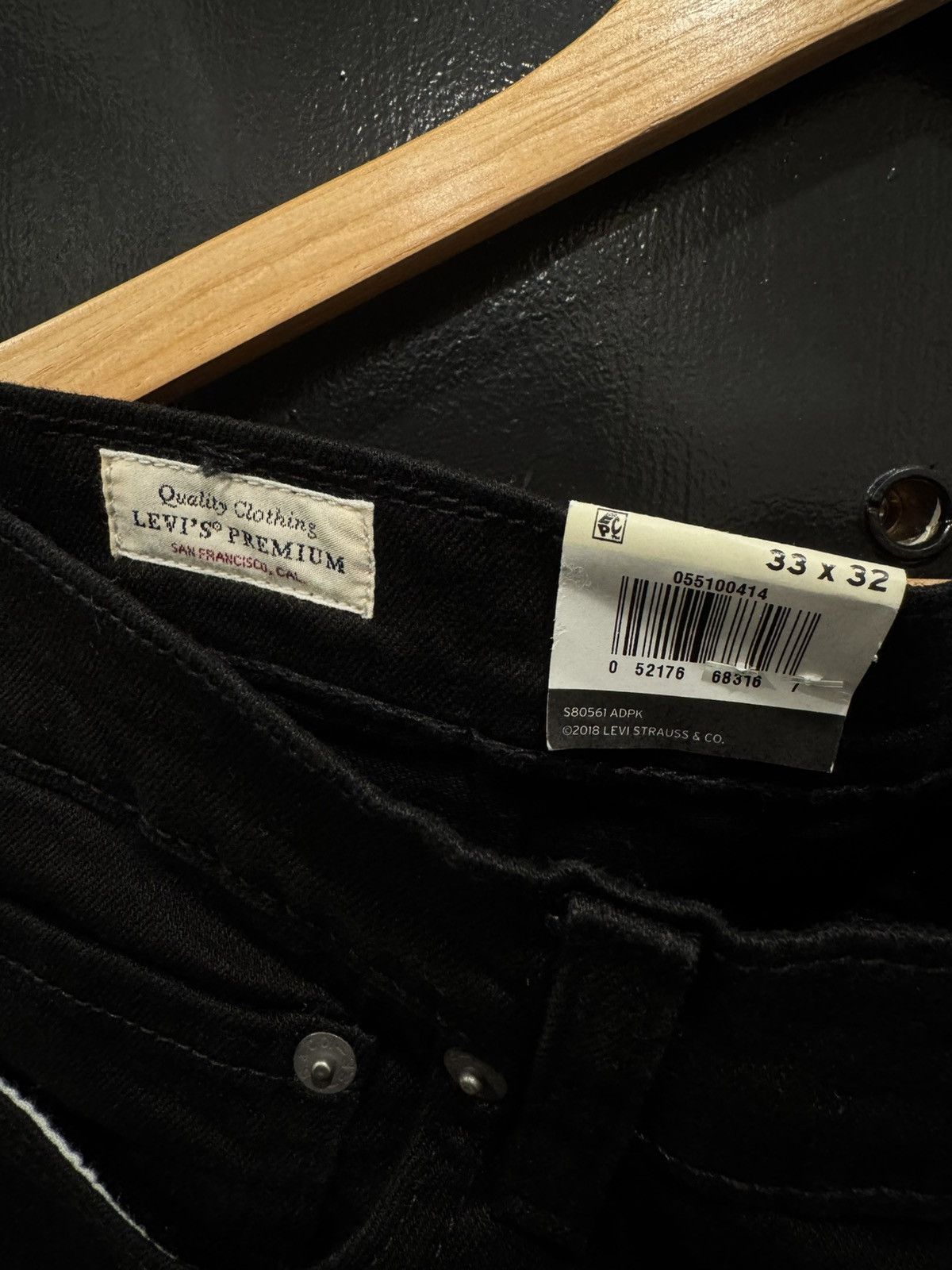Levi's Levi’s Black Skinny Jeans Size 32" / US 10 / IT 46 - 5 Thumbnail