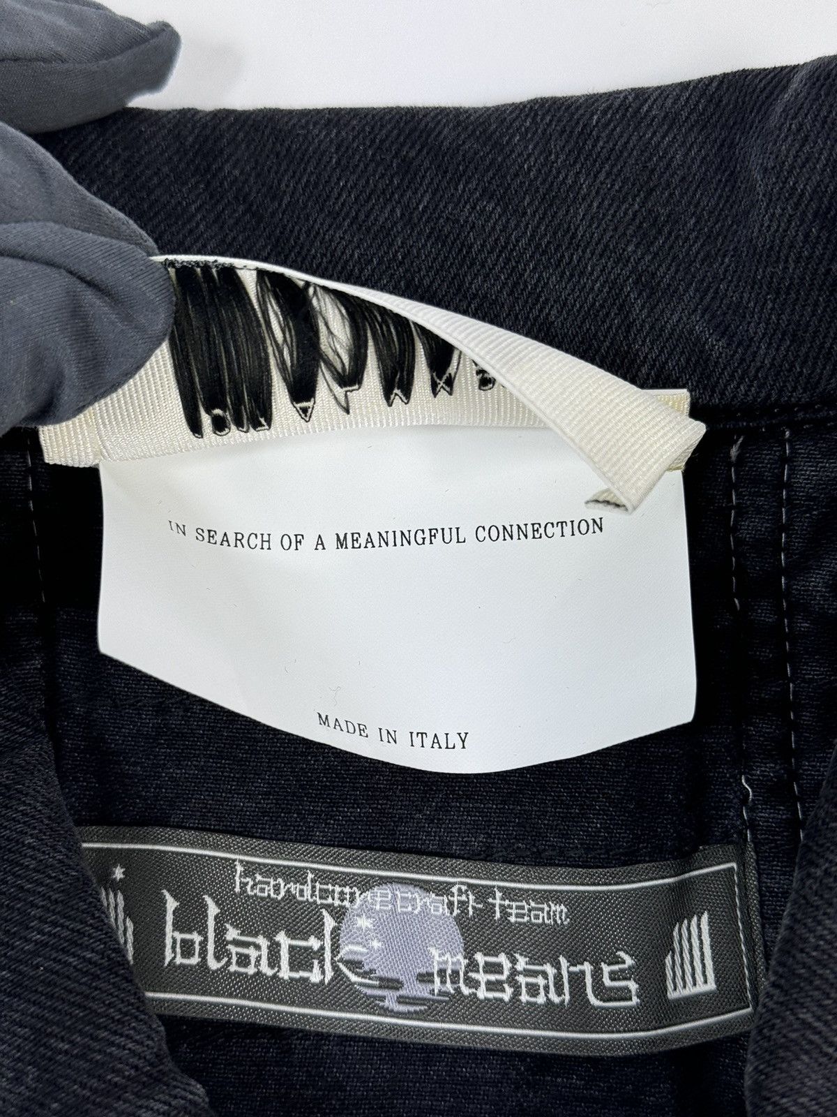 1017 ALYX 9SM × Blackmeans DISTRESSED DETAILED DENIM JACKET Size US L / EU 52-54 / 3 - 5 Thumbnail