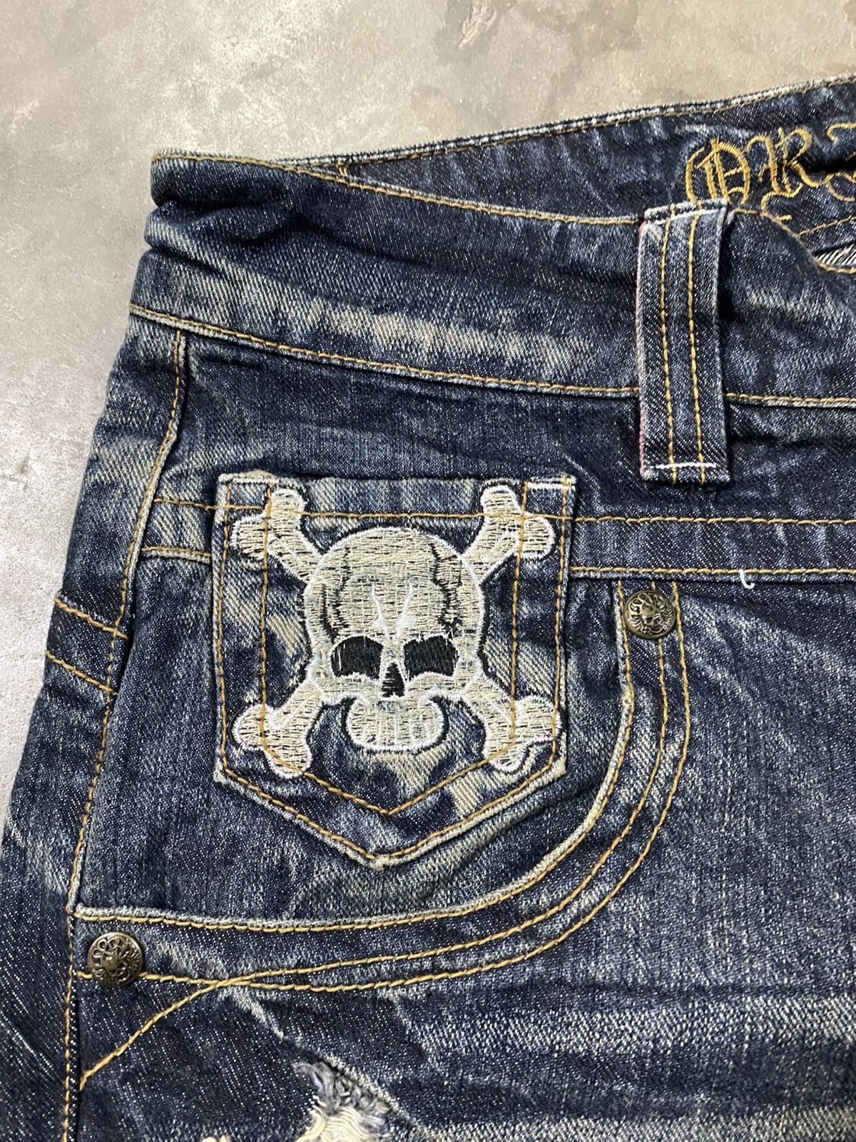 Hysteric Glamour × If Six Was Nine × Le Grande Bleu (L.G.B.) Flare Jeans Japan Original Jeans Clawmark Distressed @279 Size US 34 / EU 50 - 14 Thumbnail