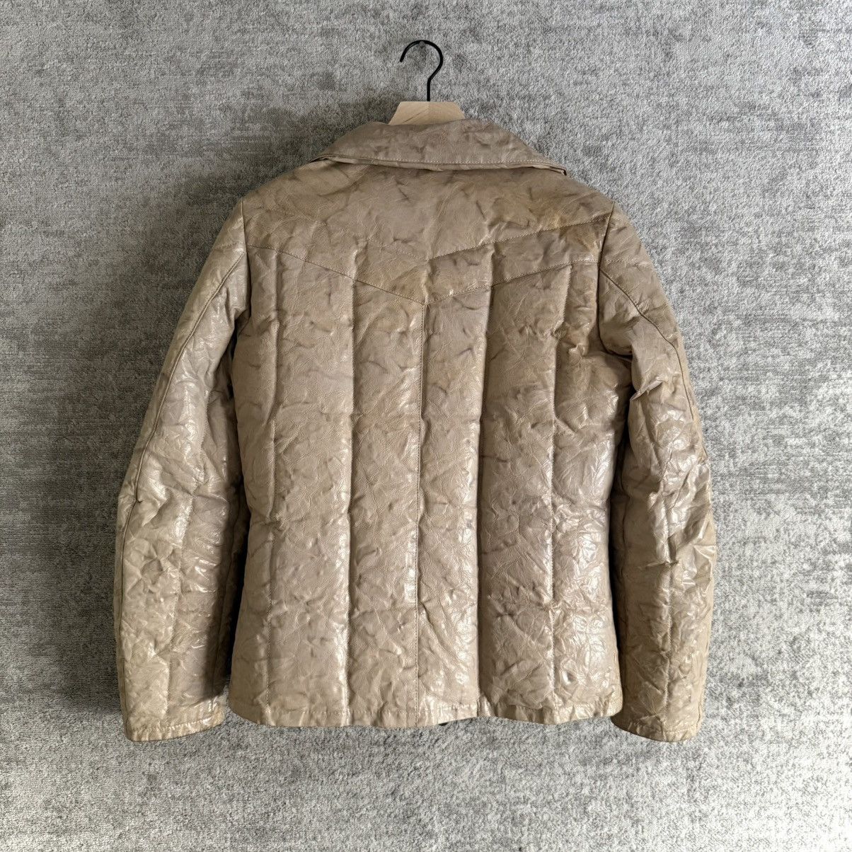Isamu Katayama Backlash Isamu Katayama BACKLASH Cow Leather Riri Zip Down Jacket Size US M / EU 48-50 / 2 - 7 Thumbnail