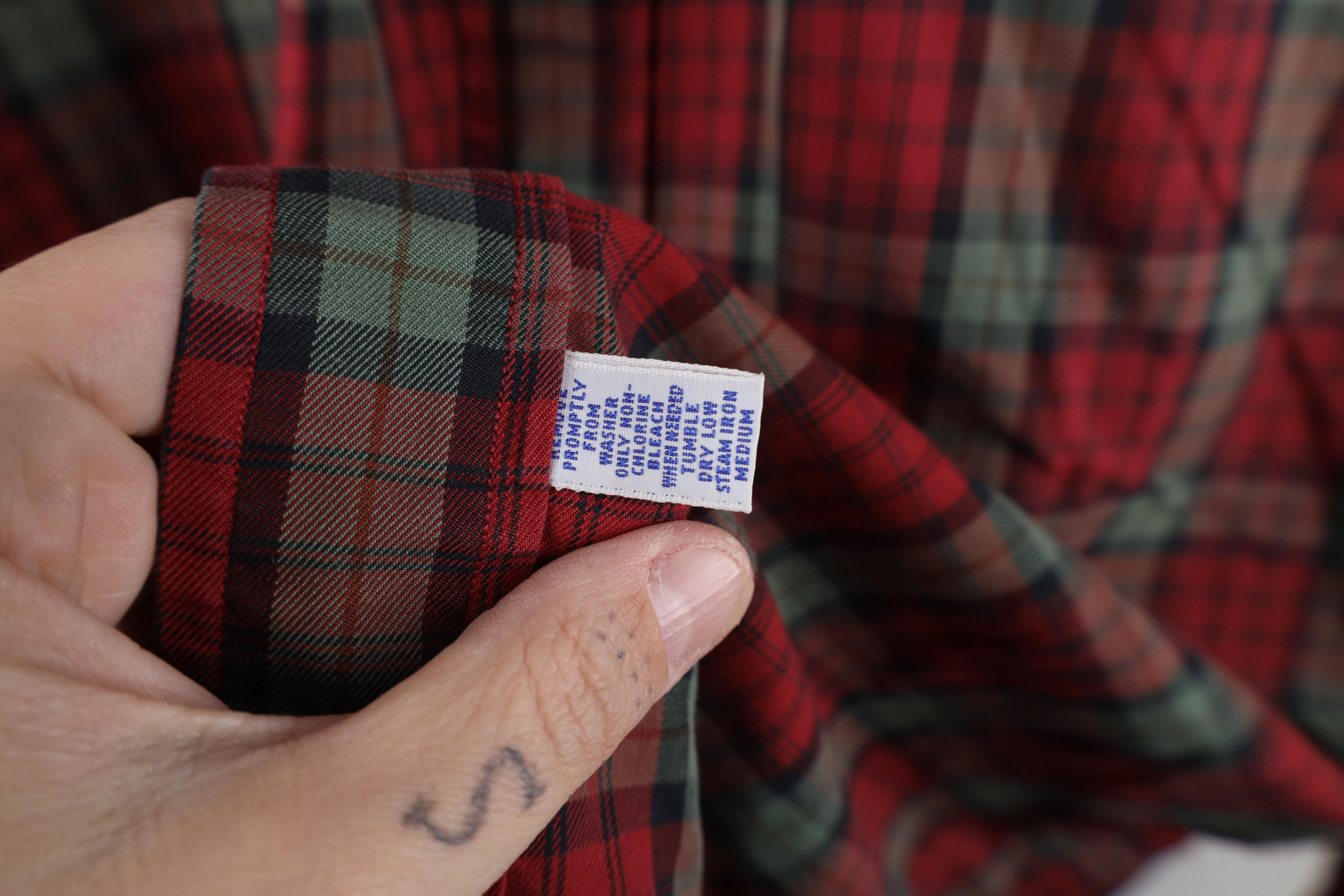 Ralph Lauren Vintage 90s Ralph Lauren Pocket Collared Button Shirt Plaid Size US XL / EU 56 / 4 - 8 Thumbnail
