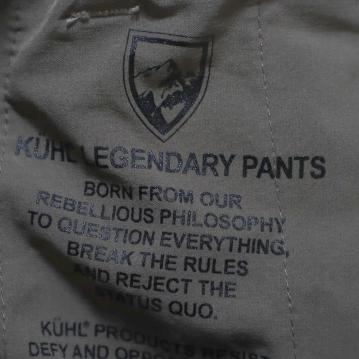 Vintage Kuhl Stretch Legendary Cotton Blend Twill Hiking Pants Tan Women's 12 Size 34" / US 12 / IT 48 - 8 Thumbnail
