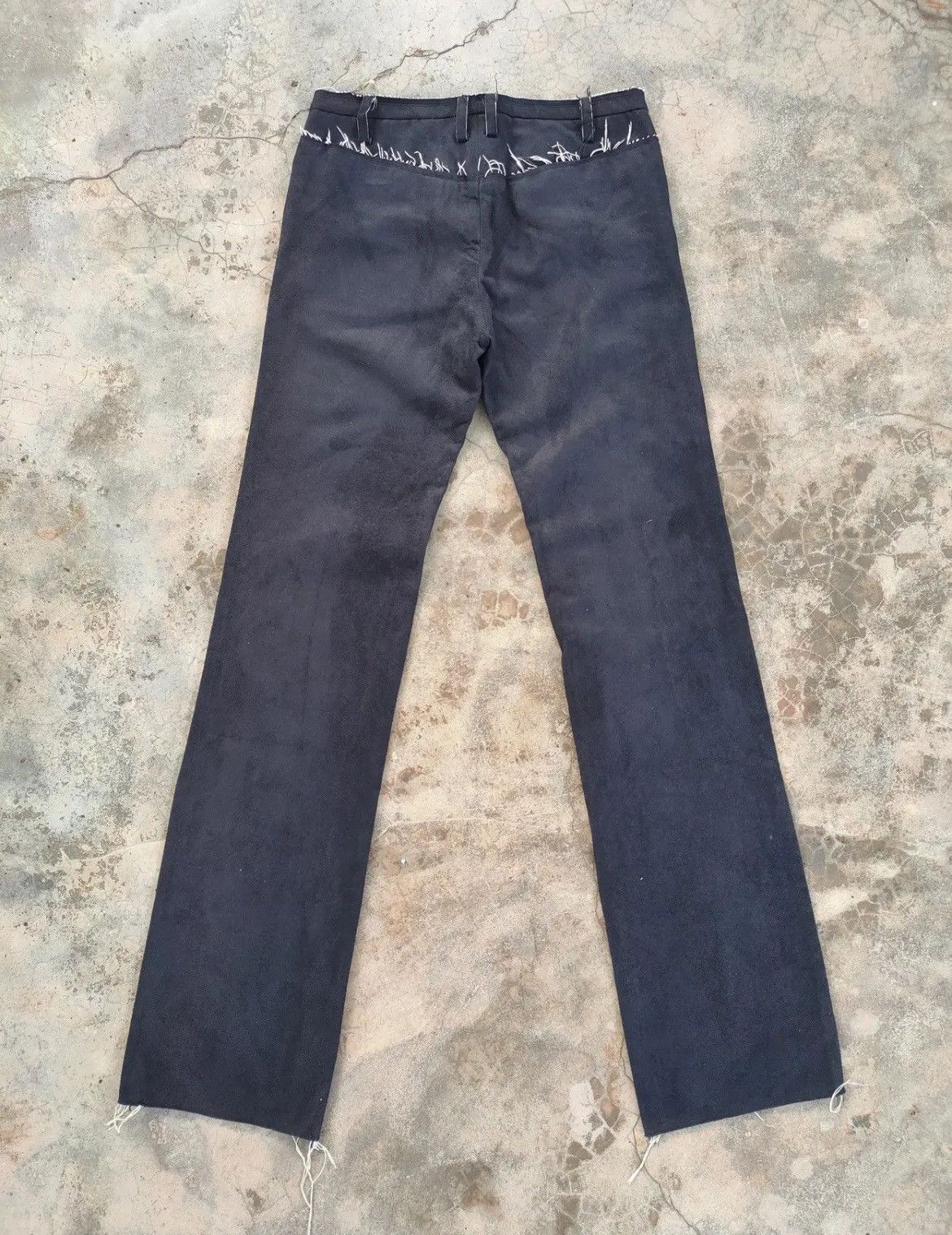 Rick Owens Ato Modeled by Kiyoshi Yoneno Size 32" / US 10 / IT 46 - 2 Thumbnail