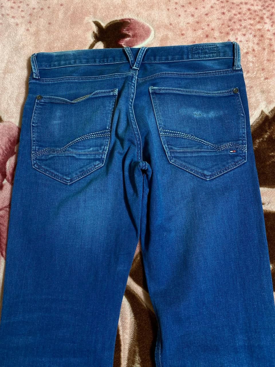Tommy Hilfiger Crazy Crash Tommy Hilfiger Dirty Baggy Faded Distressed Jean Size US 33 - 13 Thumbnail