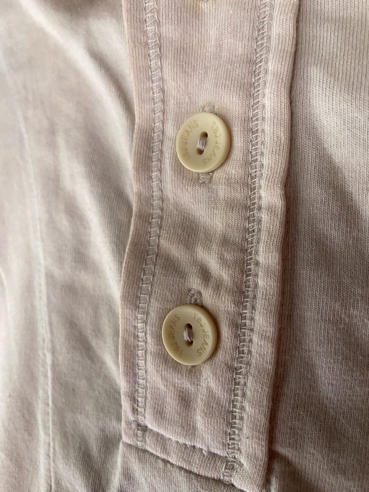 Japanese Brand TBJ NEARBY DOUBLE LAYER POEM LONG SLEEVE Size US M / EU 48-50 / 2 - 9 Thumbnail