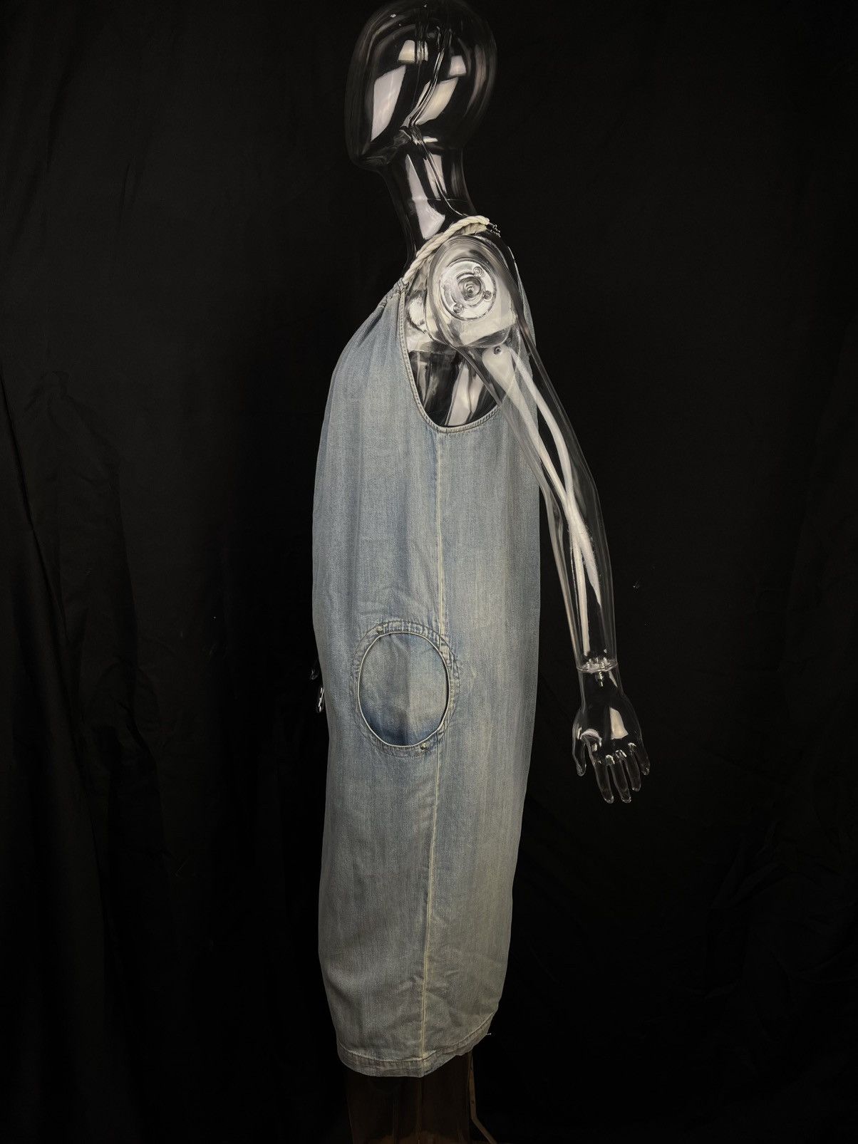 Diesel Diesel de-pruit dress midi jeans denim Size M / US 6-8 / IT 42-44 - 11 Thumbnail