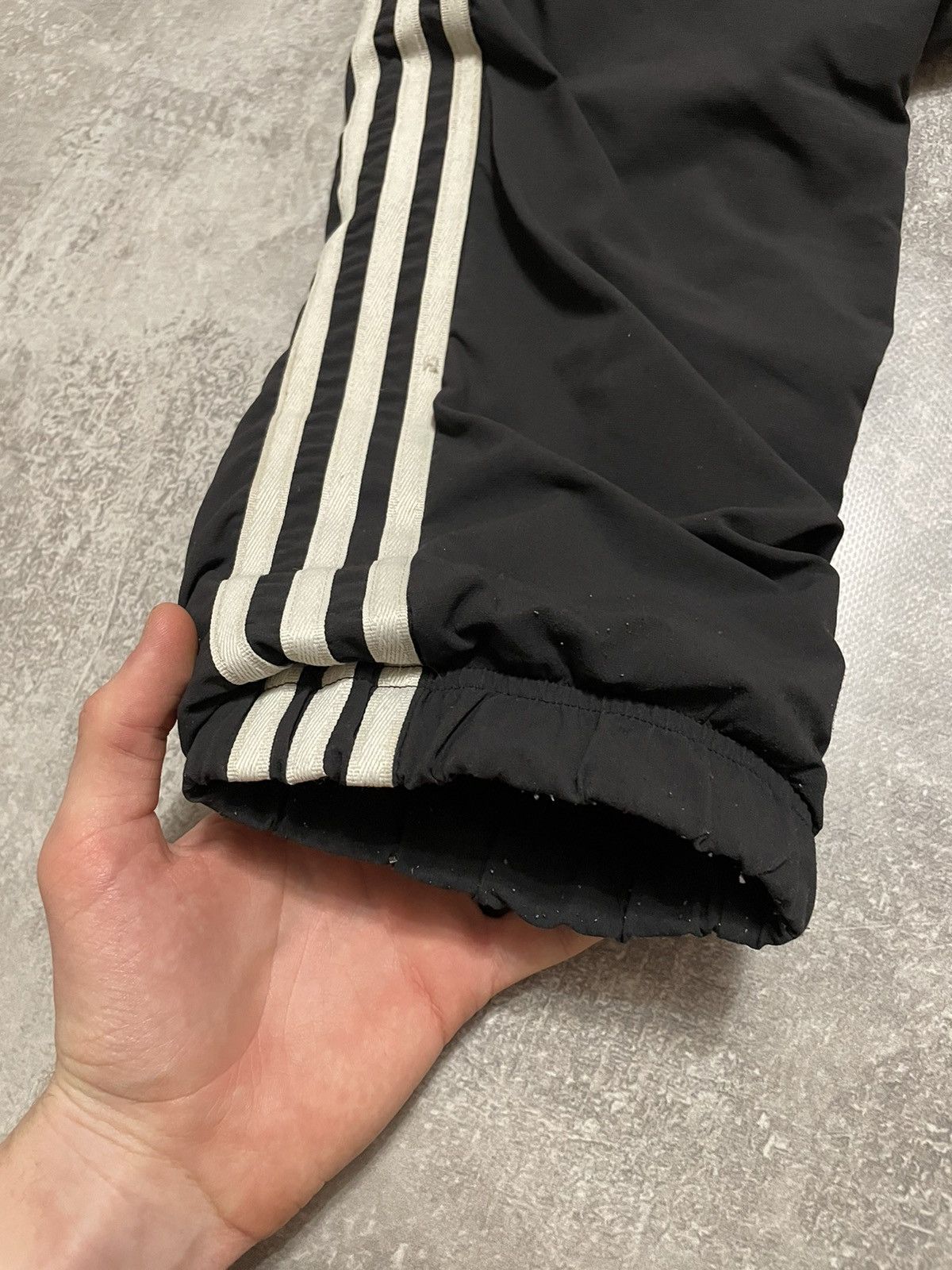 Adidas Vintage Adidas Nylon Parachute Striped Pants Size US 34 / EU 50 - 4 Thumbnail