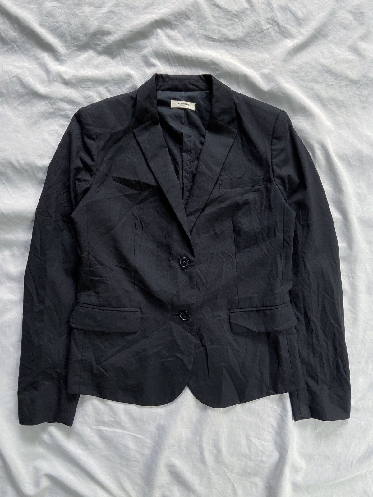 Helmut Lang HELMUT LANG BLAZERS BLACK CASUAL Size M / US 6-8 / IT 42-44 - 1 Thumbnail