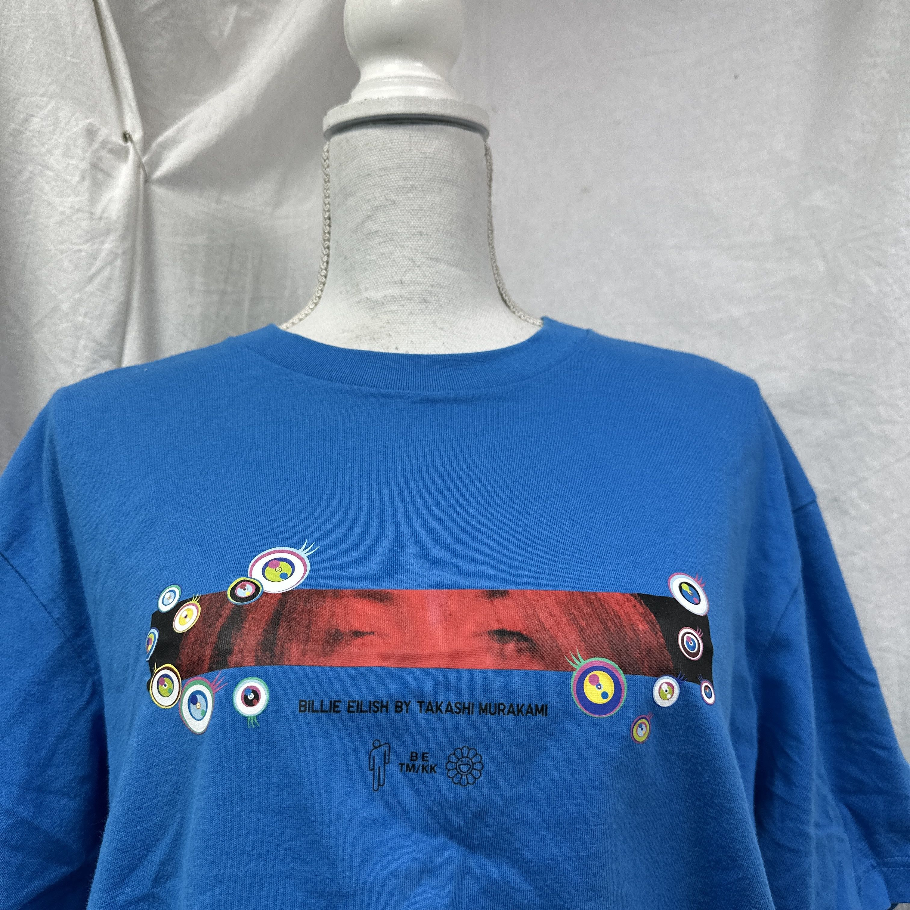 Uniqlo Vintage Casual Unilqo x Billie Eilish x Murakami T-shirt Y2K Size S / US 4 / IT 40 - 6 Thumbnail