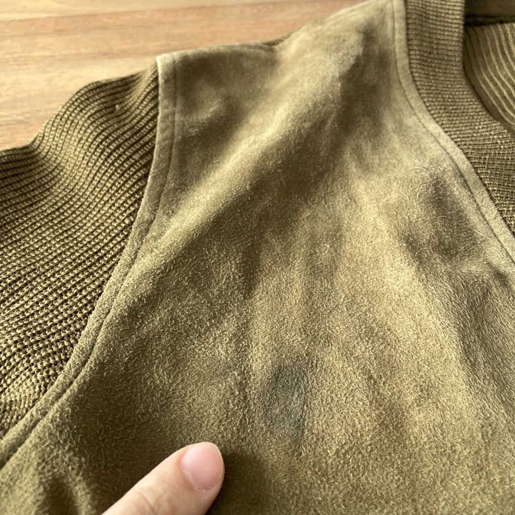 Vintage VINTAGE Torras Cardigan Men’s Sweater Jacket 60s 70s 80s Grandpa Knit Leather/Cotton Green L XL Boys, Womens, Mens Size US L / EU 52-54 / 3 - 6 Thumbnail