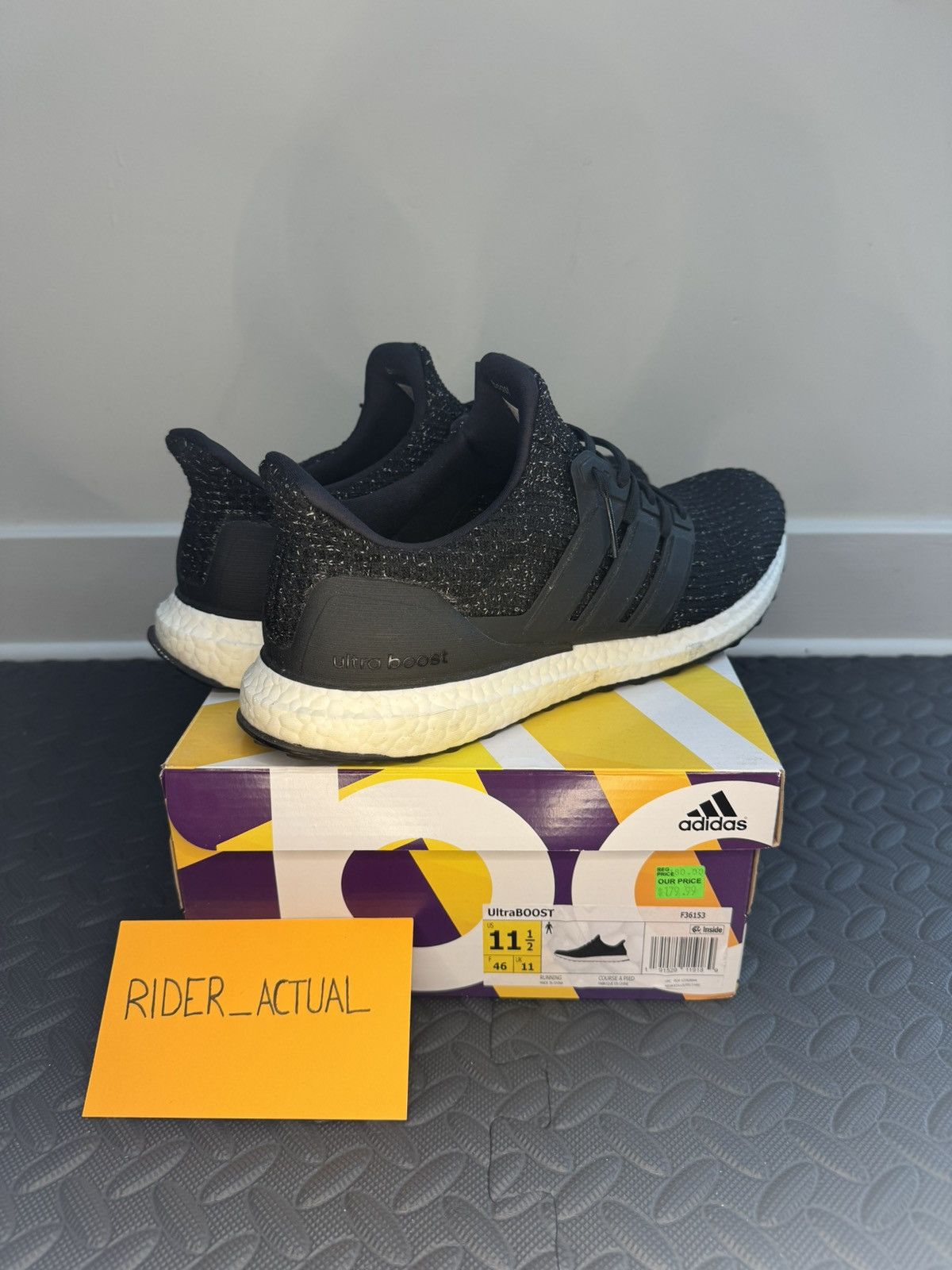Adidas Adidas UltraBOOST Size US 11.5 / EU 44-45 - 3 Thumbnail
