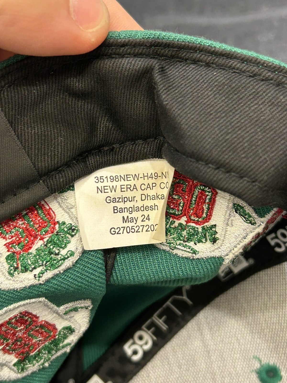 Supreme Supreme X New Era Jerseys Hat Size ONE SIZE - 6 Thumbnail