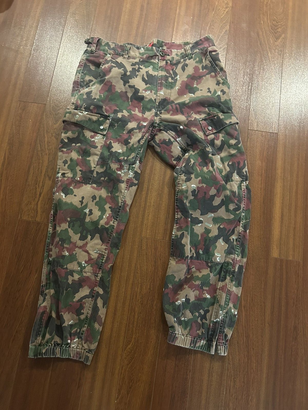 Supreme FW17 Supreme Camo Cargos Size US 32 / EU 48 - 2 Thumbnail