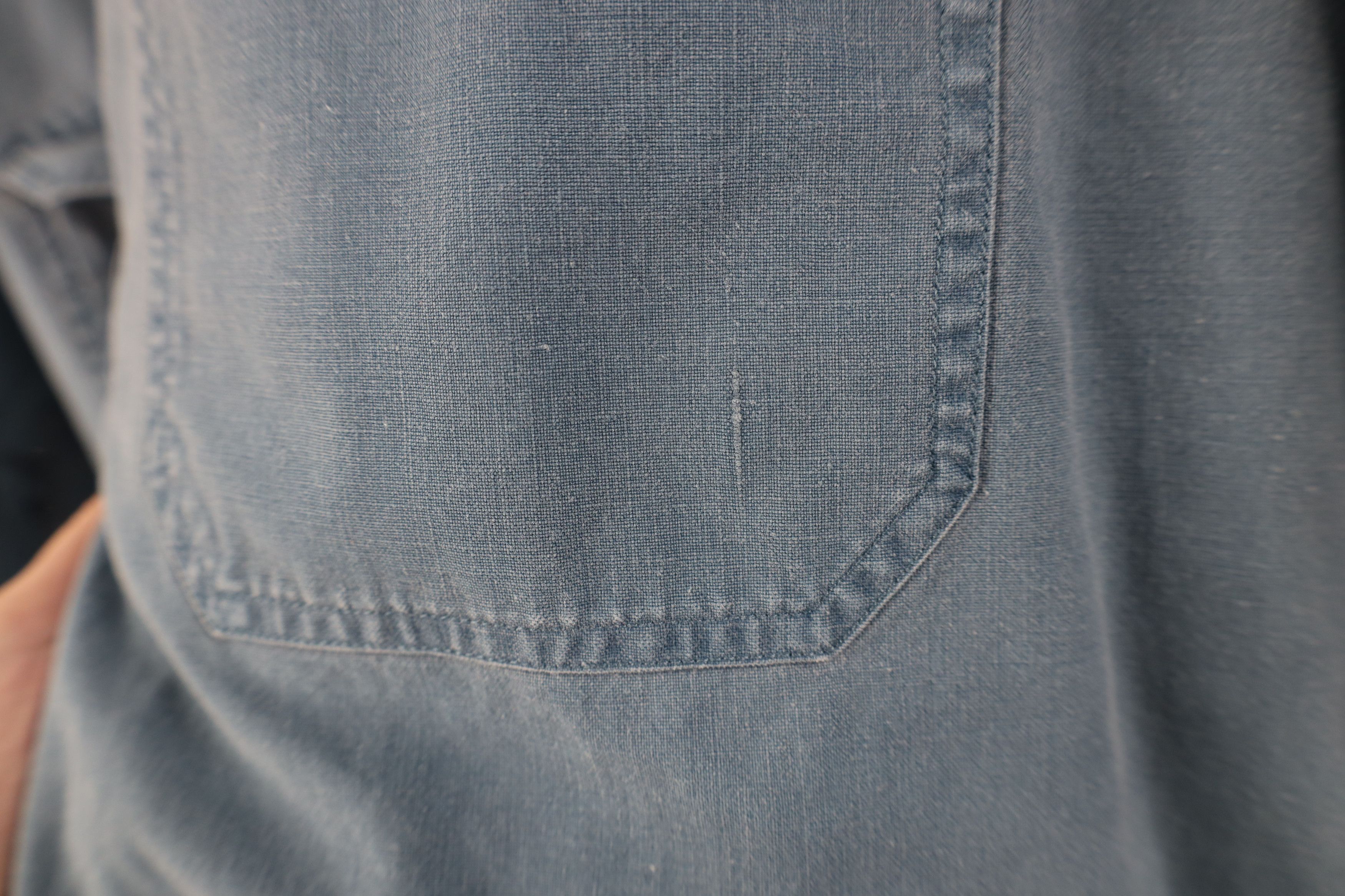 Banana Republic Vintage 80s Banana Republic Stonewash Safari Button Shirt Size US XL / EU 56 / 4 - 10 Thumbnail