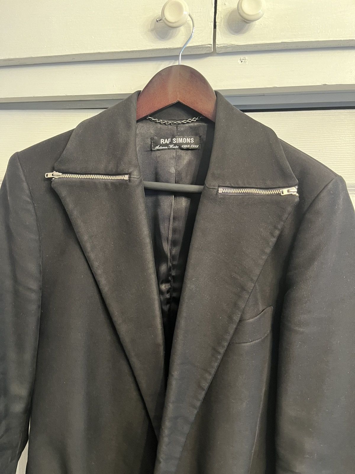 Raf Simons AW 1998 Raf Simons Moleskin coat Size US M / EU 48-50 / 2 - 2 Thumbnail