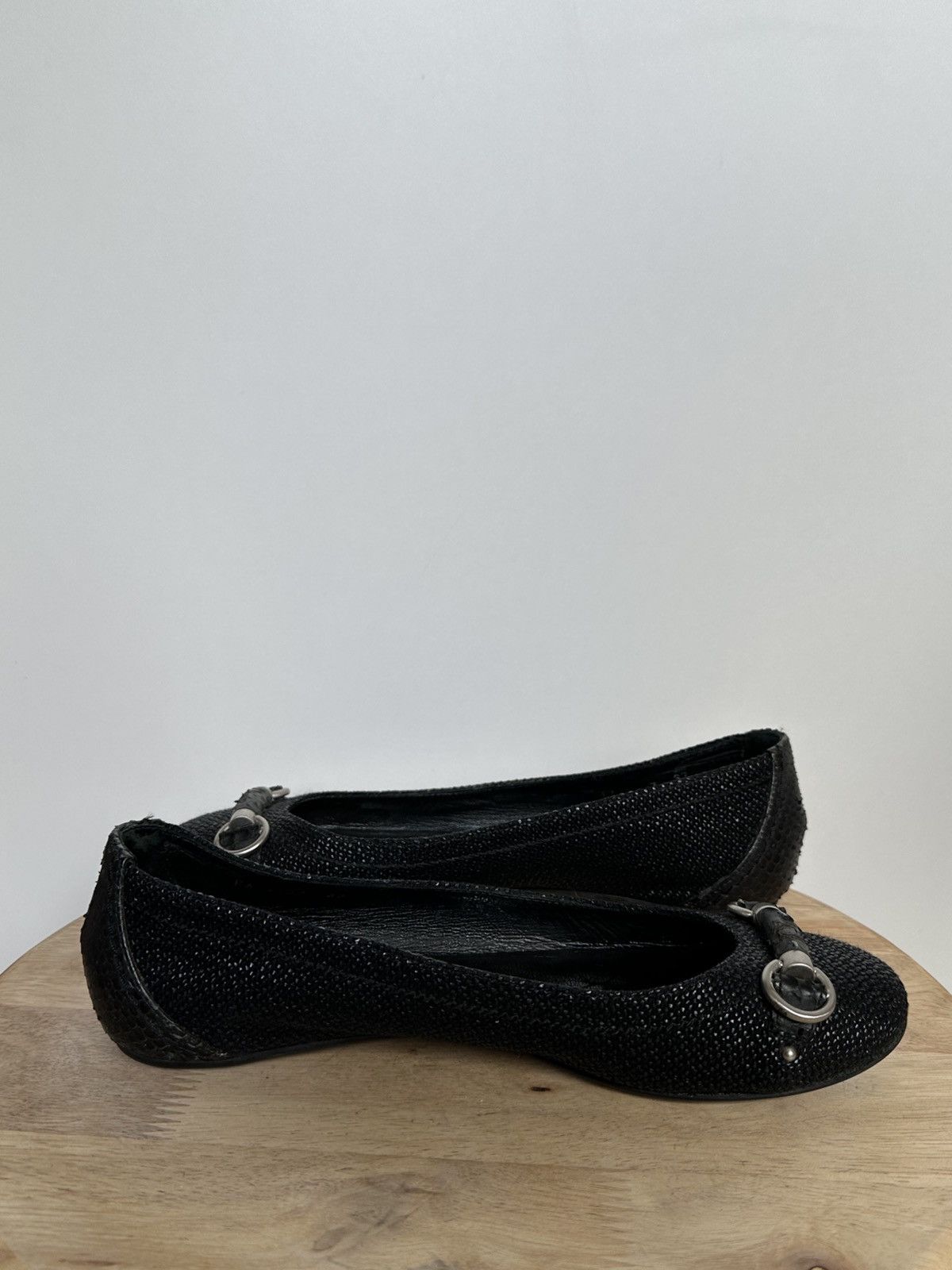 Dior Dior leather cloth ballet flats Size US 6 / IT 36 - 6 Thumbnail