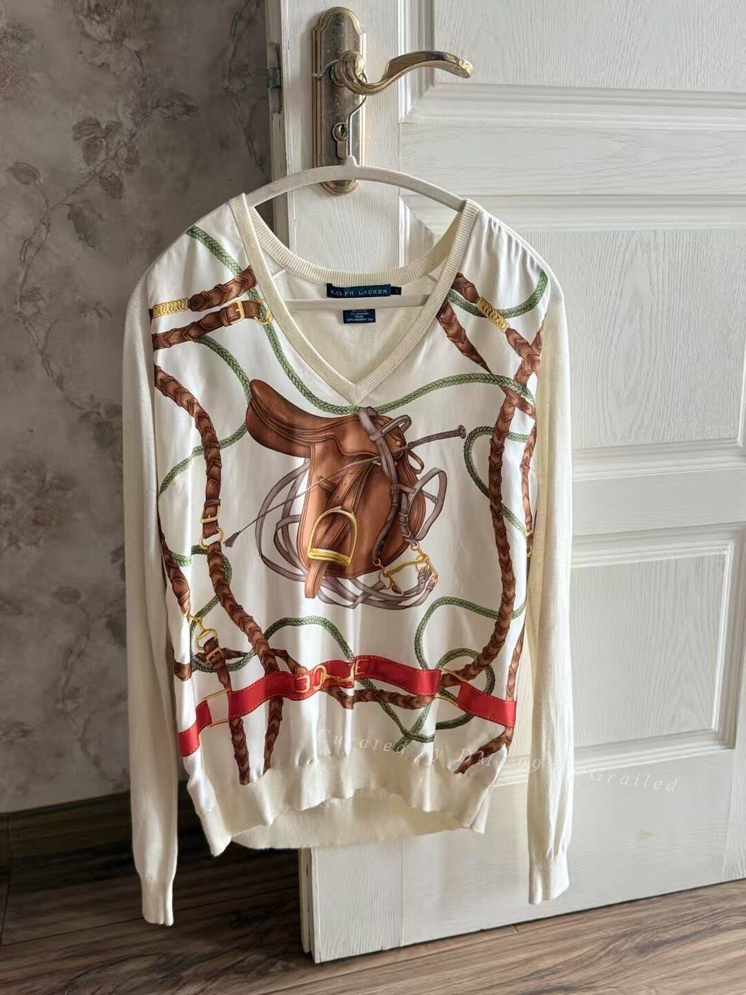 Ralph Lauren Ralph Lauren Wool Silk Knit Top Size L / US 10 / IT 46 - 1 Thumbnail