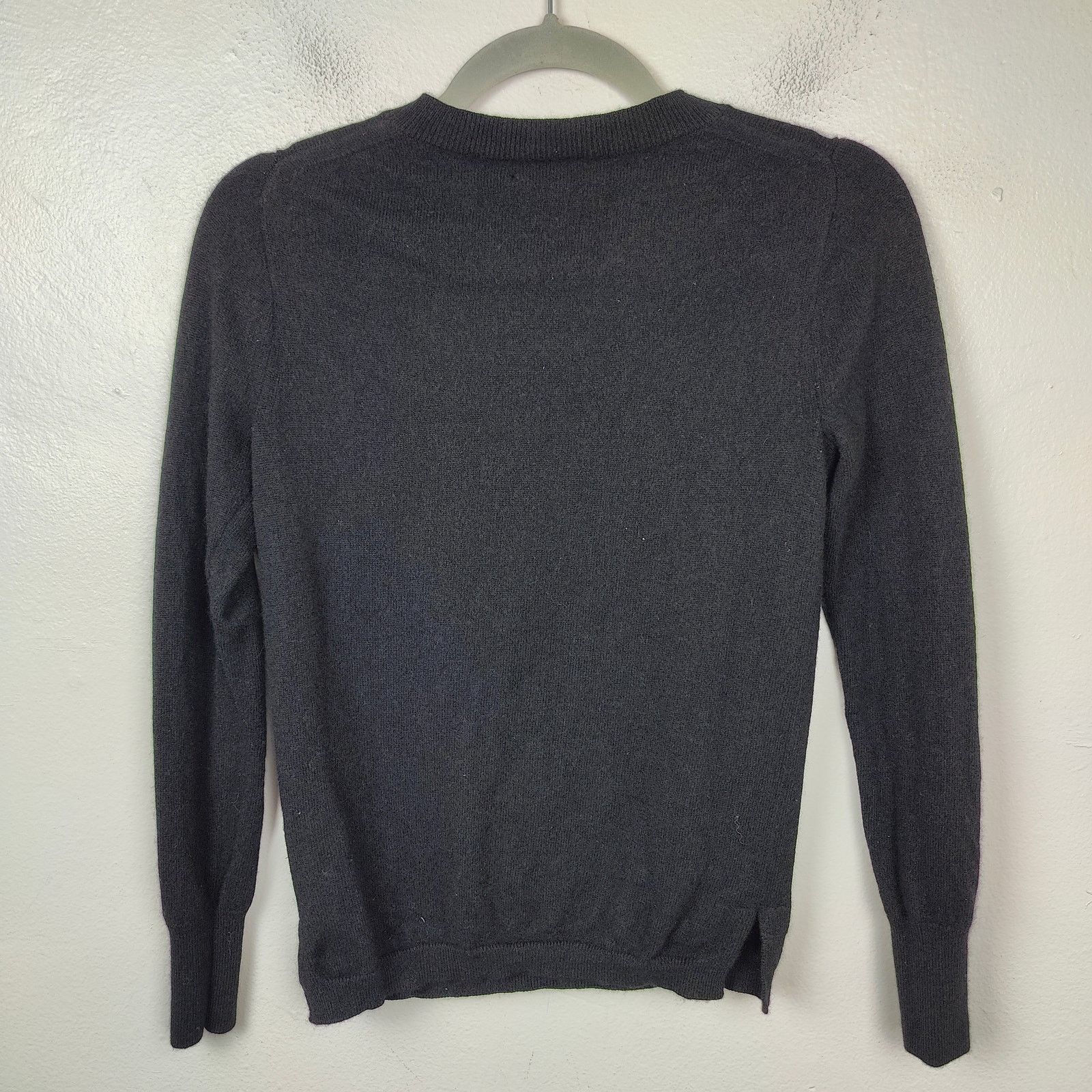 J.Crew J Crew 100% Cashmere Pullover Sweater Womens XS Black Size XS / US 0-2 / IT 36-38 - 6 Thumbnail