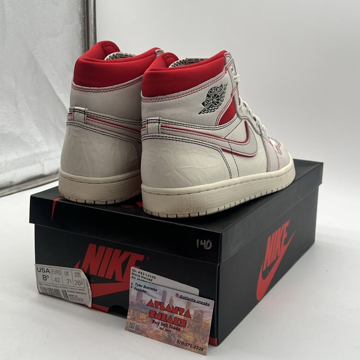 Nike Air Jordan 1 high phantom Size US 8.5 / EU 41-42 - 5 Thumbnail
