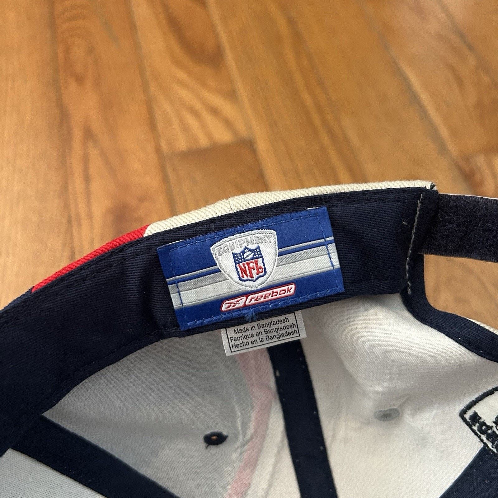 Reebok × Vintage 2001 New England Patriots Super Bowl Champs NFL Y2K Hat Size ONE SIZE - 6 Thumbnail