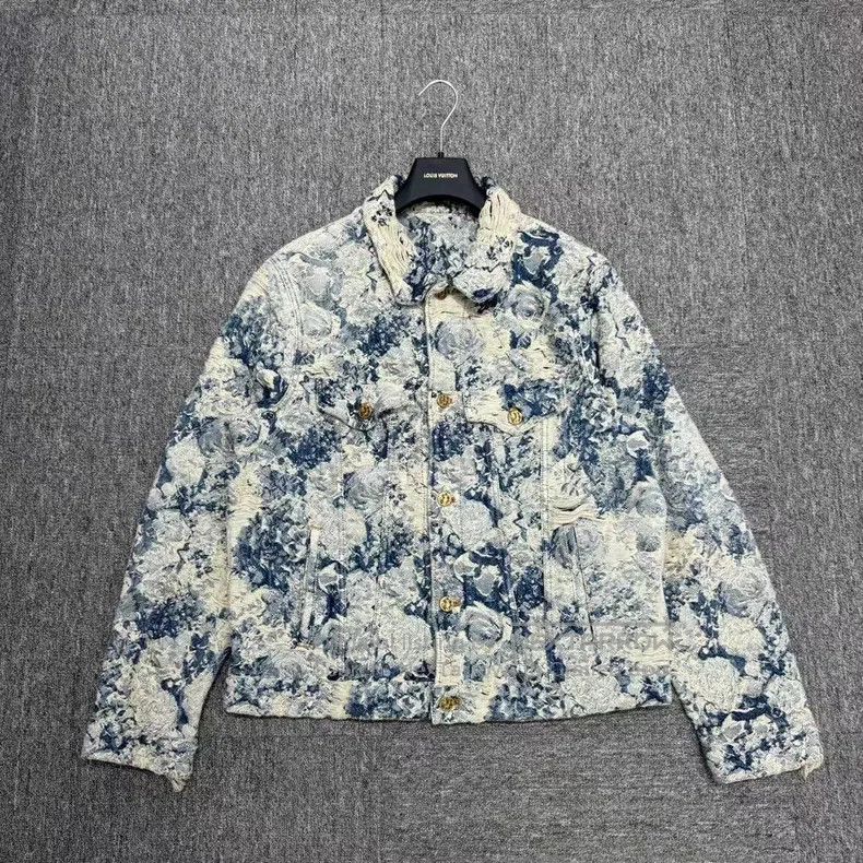 Louis Vuitton Louis Vuitton Plant presbyopic denim jacket Size US L / EU 52-54 / 3 - 1 Thumbnail