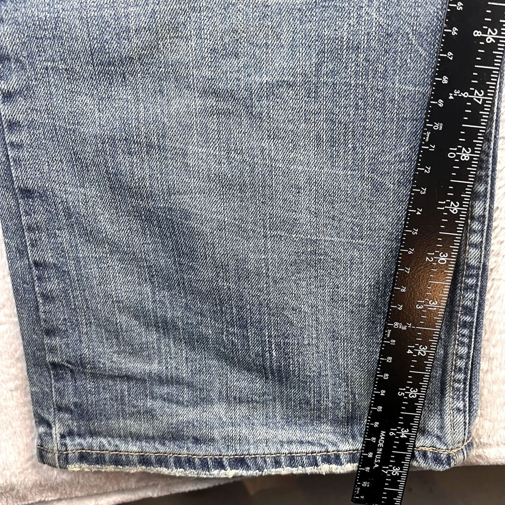American Eagle Outfitters American Eagle jeans Mens size 36x36 bootcut Blue Dark Wash denim Y2K Cowboy Grunge Mens Size US 36 / EU 52 - 4 Thumbnail