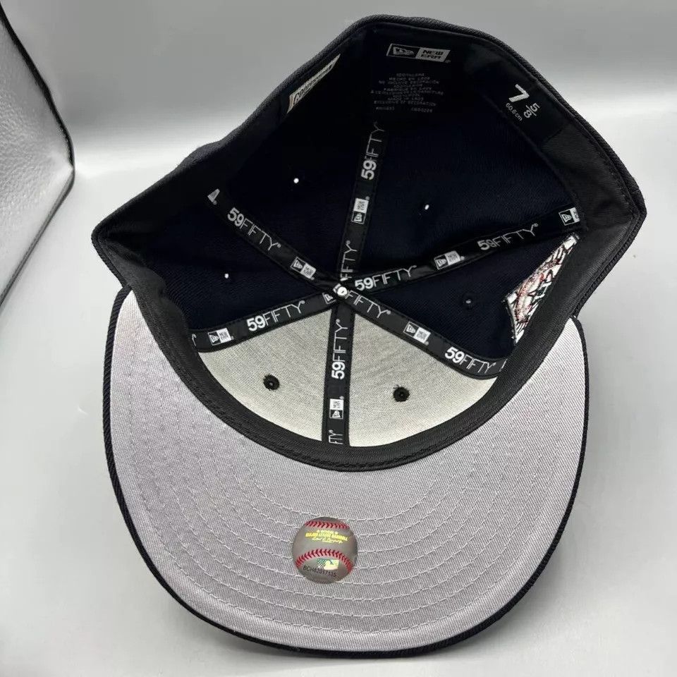 New Era Houston Astros Hat Men 7 5/8 59Fifty New Era Fitted Cap Size ONE SIZE - 5 Thumbnail
