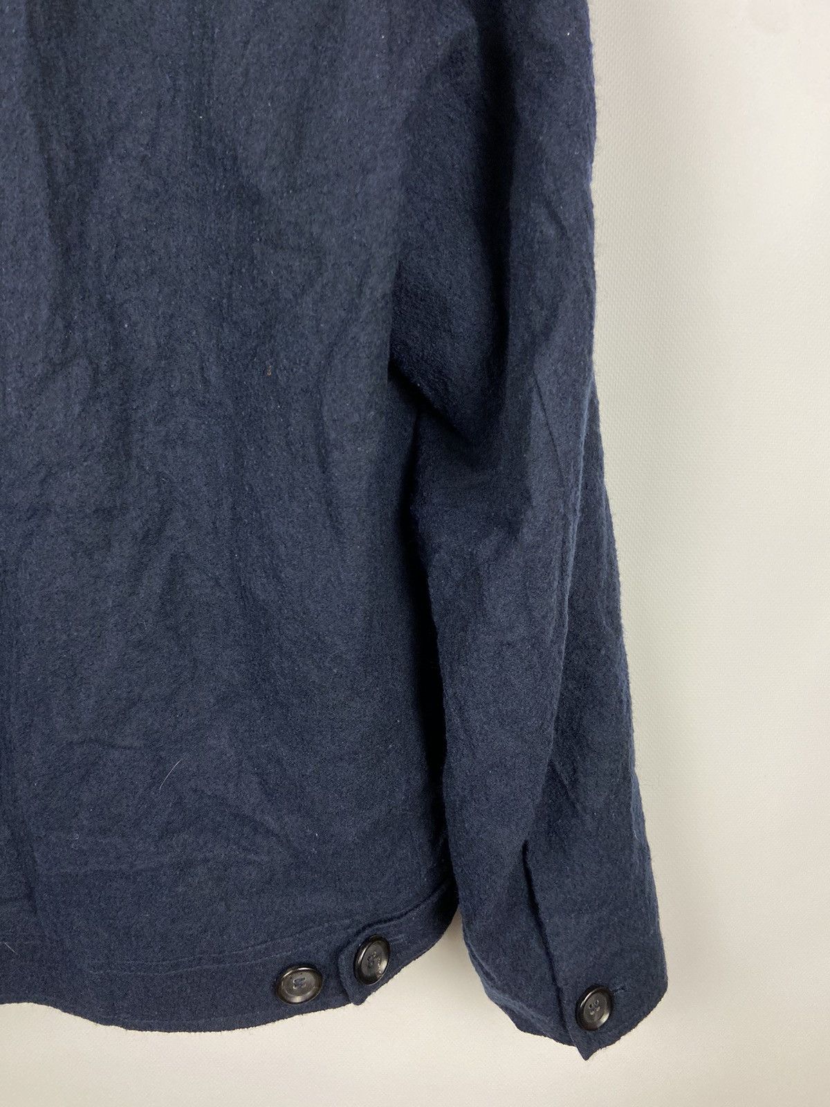 Designer × Oliver Spencer Oliver Spencer Corduroy/Wool Zip Up Jacket Blue Men Size US S / EU 44-46 / 1 - 19 Thumbnail