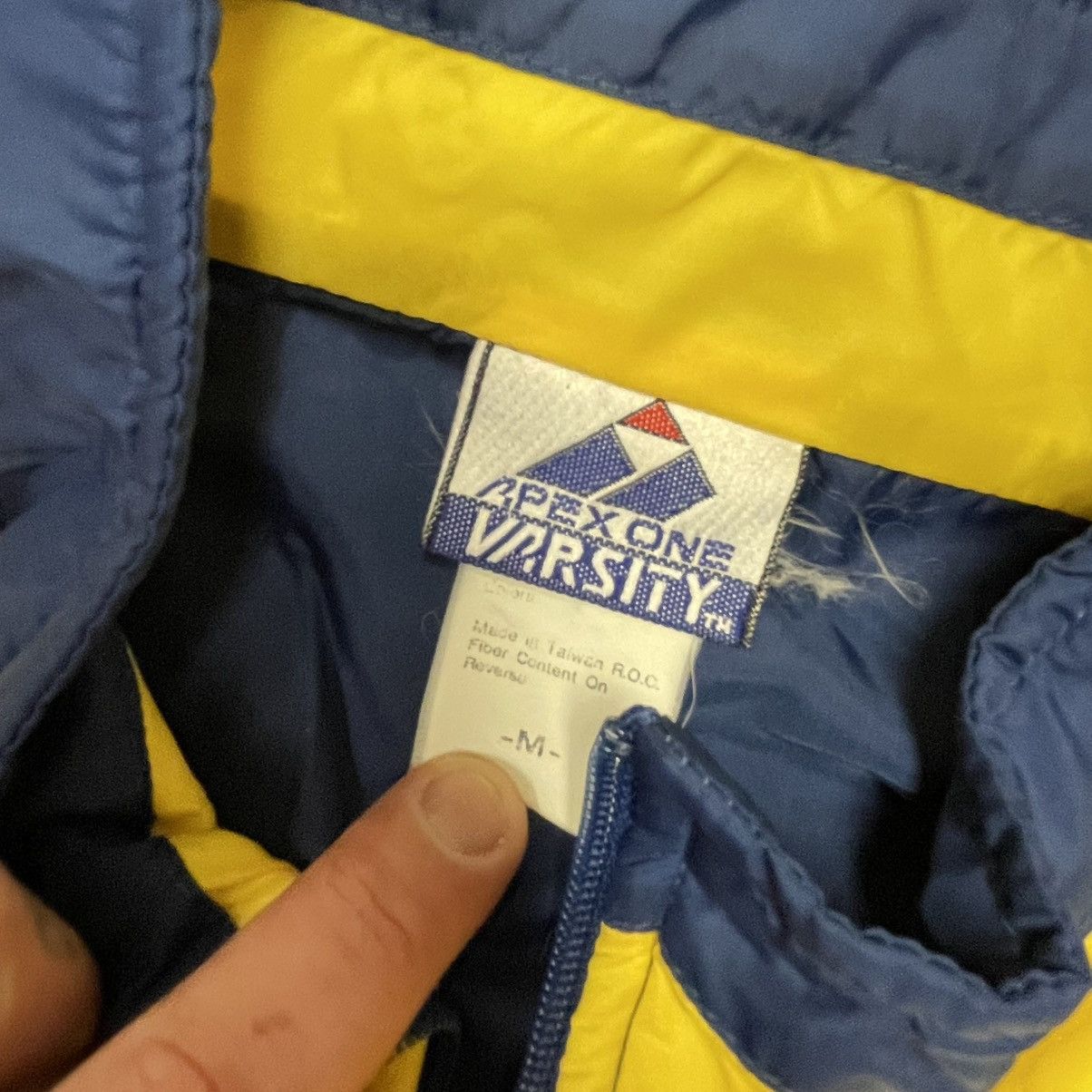 Apex One × Vintage Vintage Single Stitch Notre Dame Lightweight Windbreaker Size US M / EU 48-50 / 2 - 8 Thumbnail