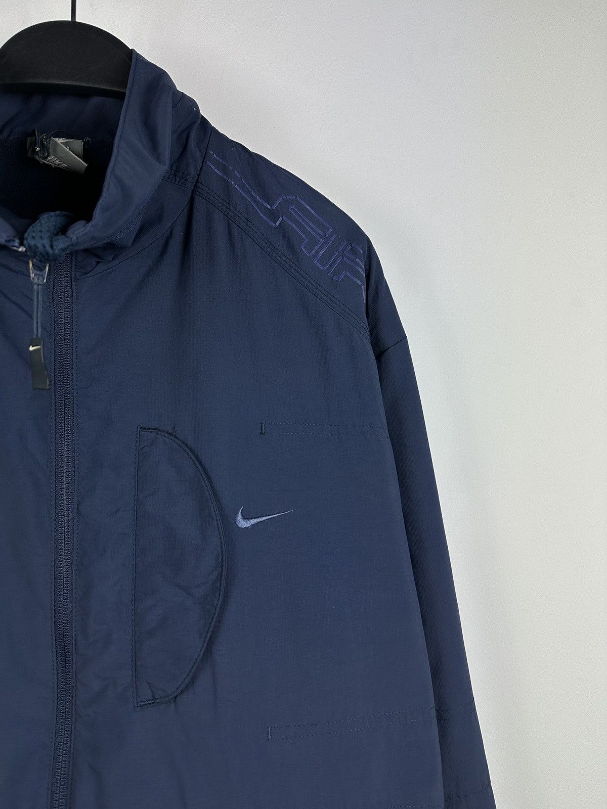 Nike × Vintage Vintage Y2K Nike Air Swoosh Jacket Size US L / EU 52-54 / 3 - 3 Thumbnail