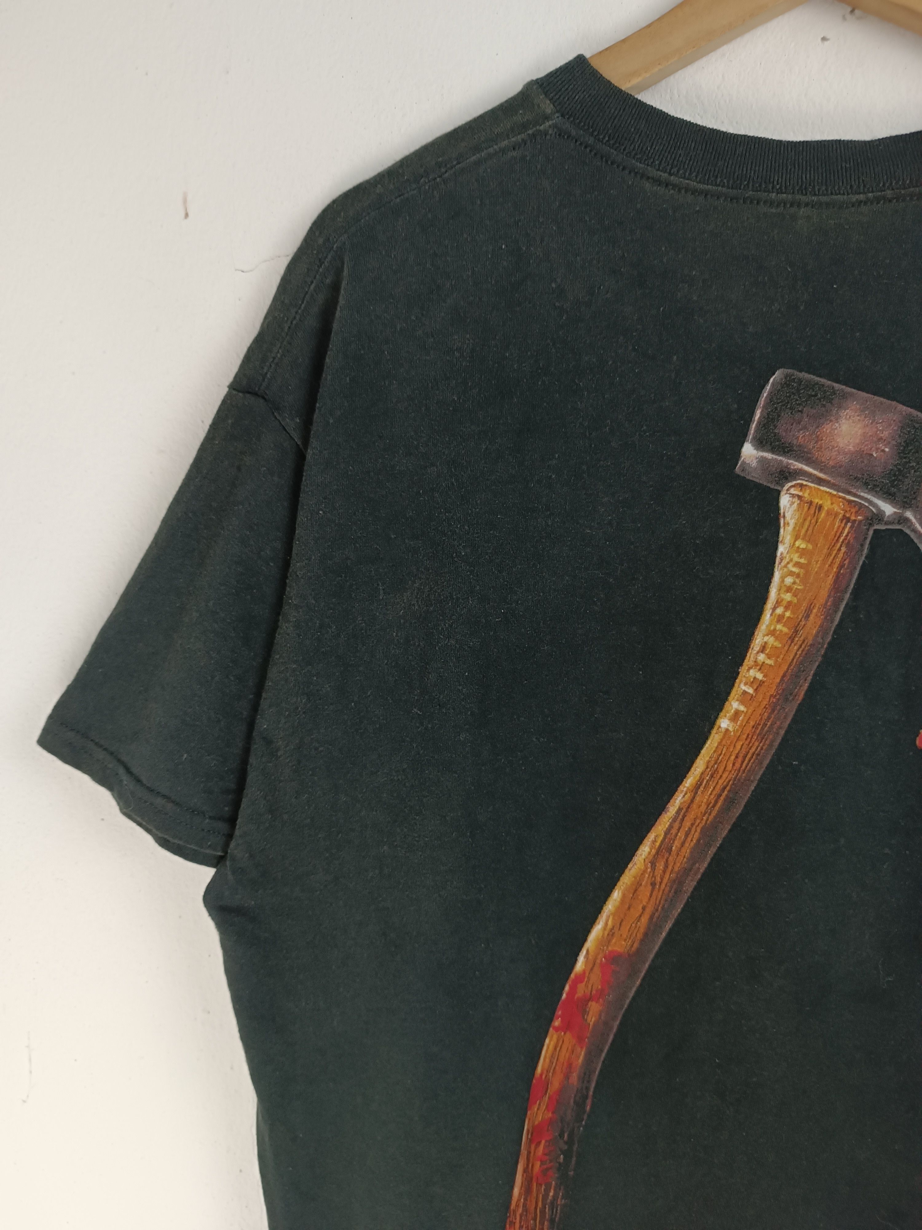 Vintage VINTAGE FRIDAY THE 12TH MOVIE HORROR KRUEGER SCARY TEE Size US L / EU 52-54 / 3 - 10 Thumbnail