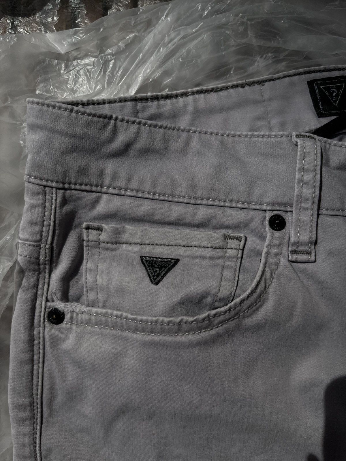 Guess × Vintage Guess Vintage Skinny Trousers (late 2000s) Size US 32 / EU 48 - 2 Thumbnail