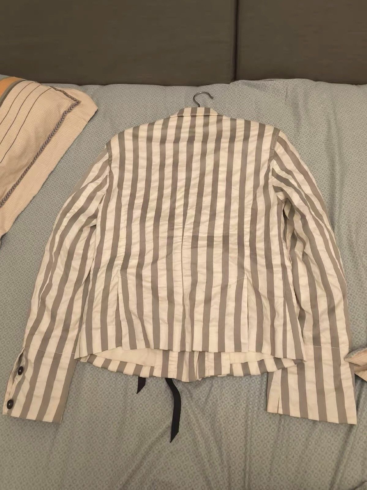 Ann Demeulemeester Ann Demeulemeester Striped Blazer Jacket Size 36S - 2 Thumbnail