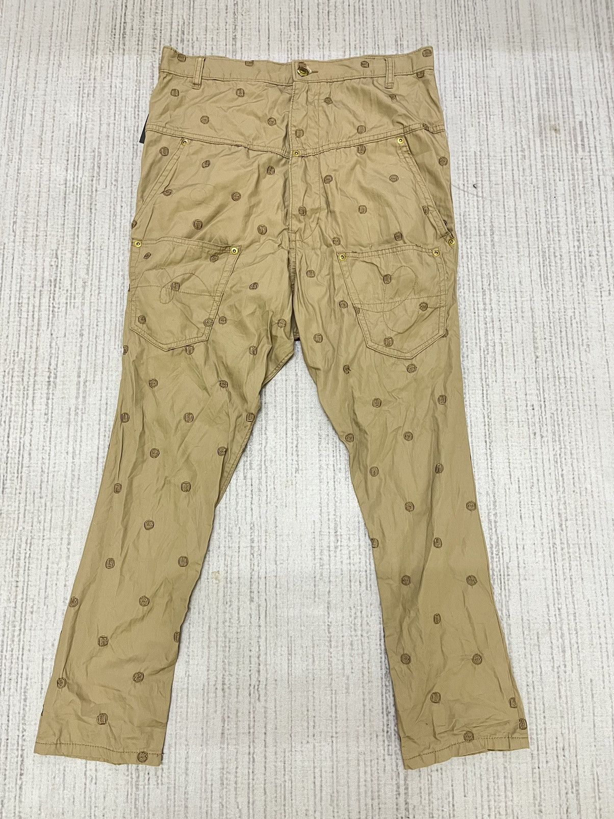 Issey Miyake × Japanese Brand × mercibeaucoup Mercibeaucoup by issey miyake cargo pant Size US 34 / EU 50 - 1 Thumbnail