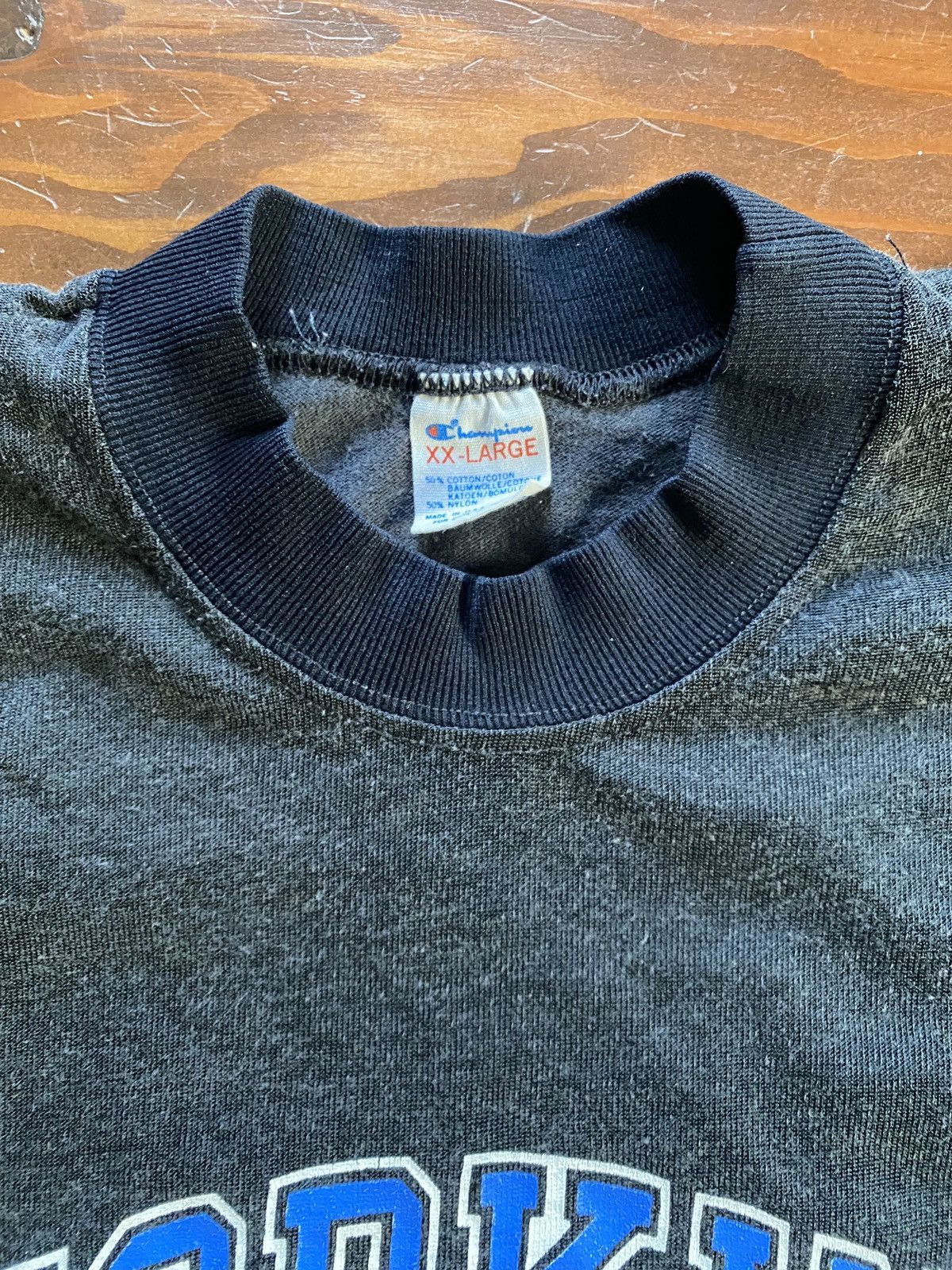 Champion Vintage 80’s Johns Hopkins Blue Jays Baseball Champion Tee Size US XXL / EU 58 / 5 - 15 Thumbnail