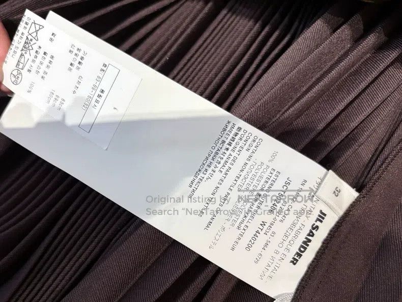 Jil Sander Jil Sander size 32 A dress with a big train Size M / US 6-8 / IT 42-44 - 6 Thumbnail