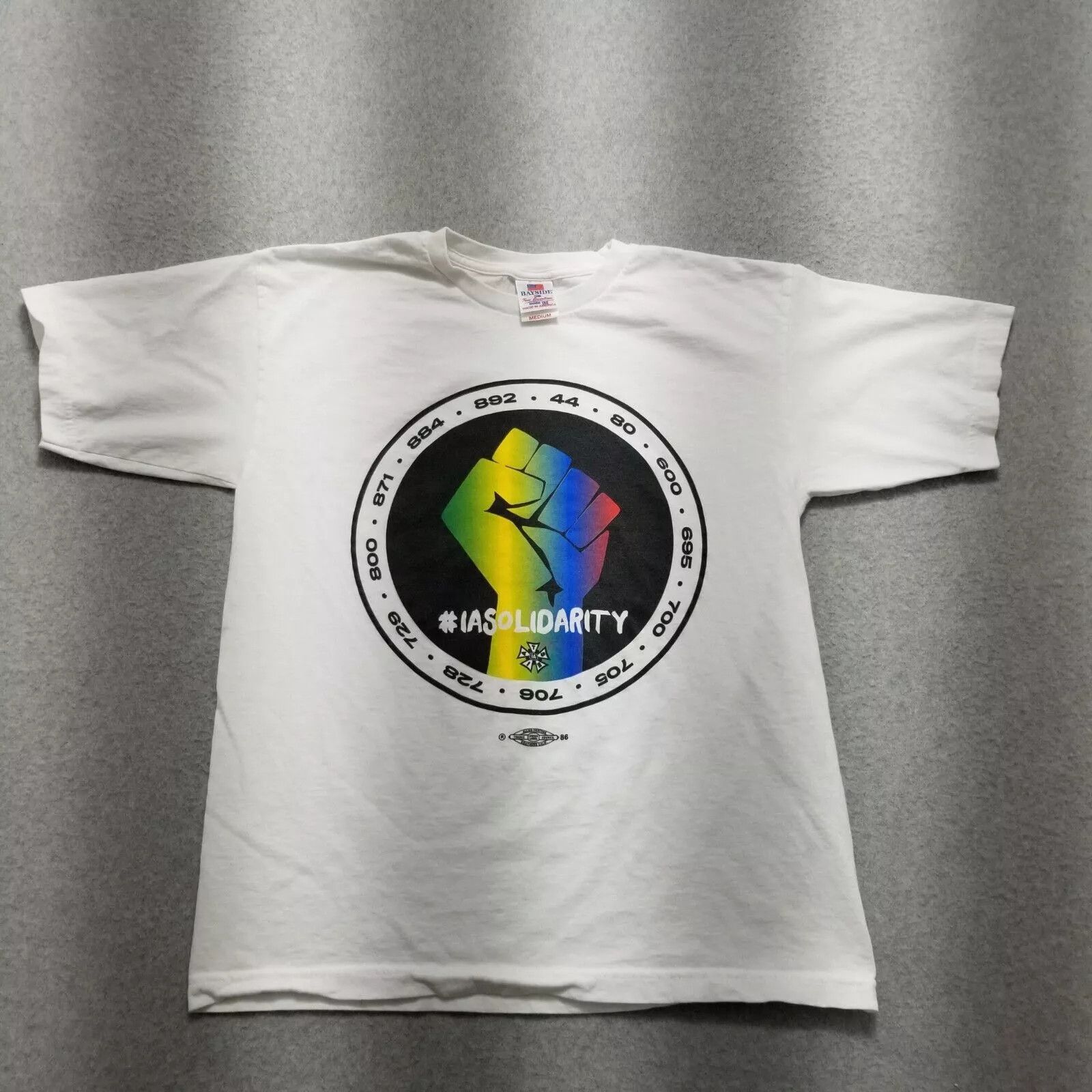 Other IA Solidarity Shirt Mens Medium Short Sleeve Bayside Size US M / EU 48-50 / 2 - 1 Thumbnail