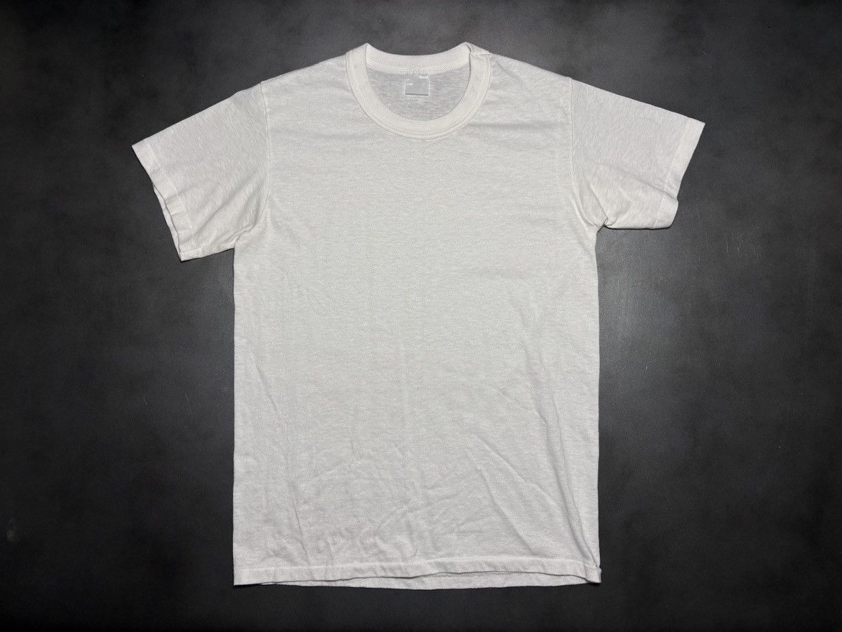 Vintage Vintage Mr. Briefs White T-Shirt 1980s Blanks Tee Canada 70s Size US S / EU 44-46 / 1 - 10 Thumbnail