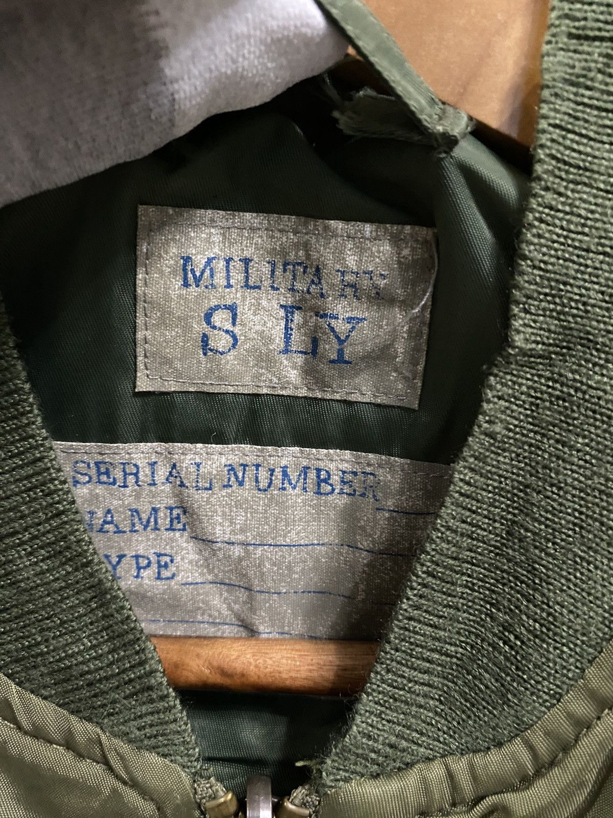 SLY Vintage SLY military bomber jacket Size US S / EU 44-46 / 1 - 12 Thumbnail
