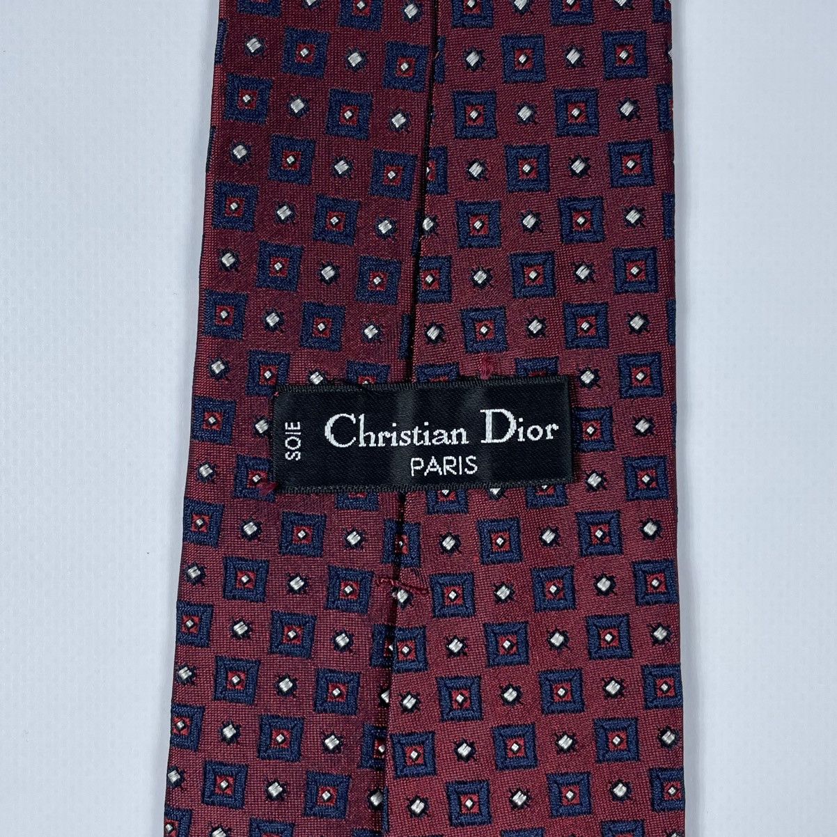 Christian Dior Monsieur Christian Dior Paris Silk Tie Size ONE SIZE - 4 Thumbnail