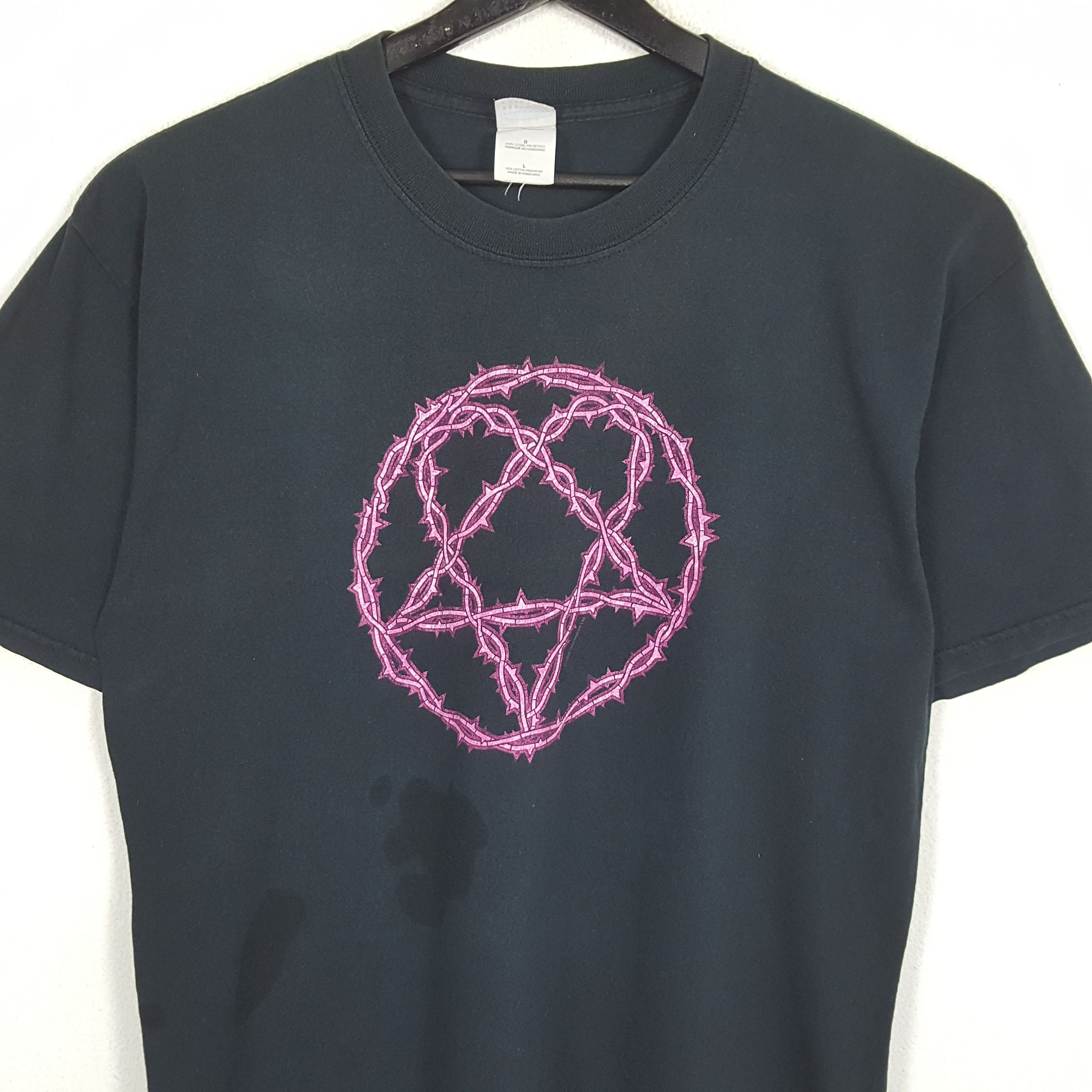 Band Tees × Vintage HIM Rock Band Music Tour Vintage Tshirt Size US L / EU 52-54 / 3 - 2 Thumbnail