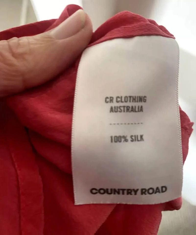 Country Road Country Road 100% Silk Sleeveless Mini Dress Size 4 Coral Pink Size XS / US 0-2 / IT 36-38 - 2 Thumbnail