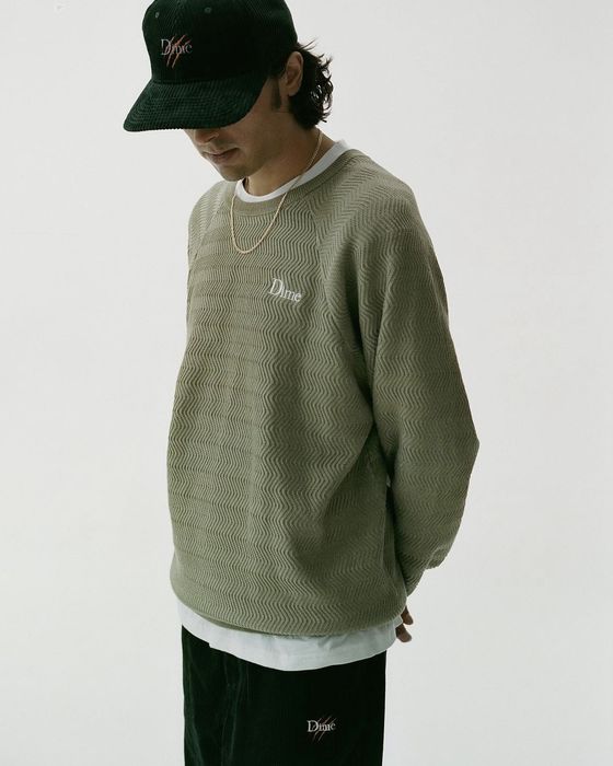 dime wave cable knit sweater - ニット/セーター