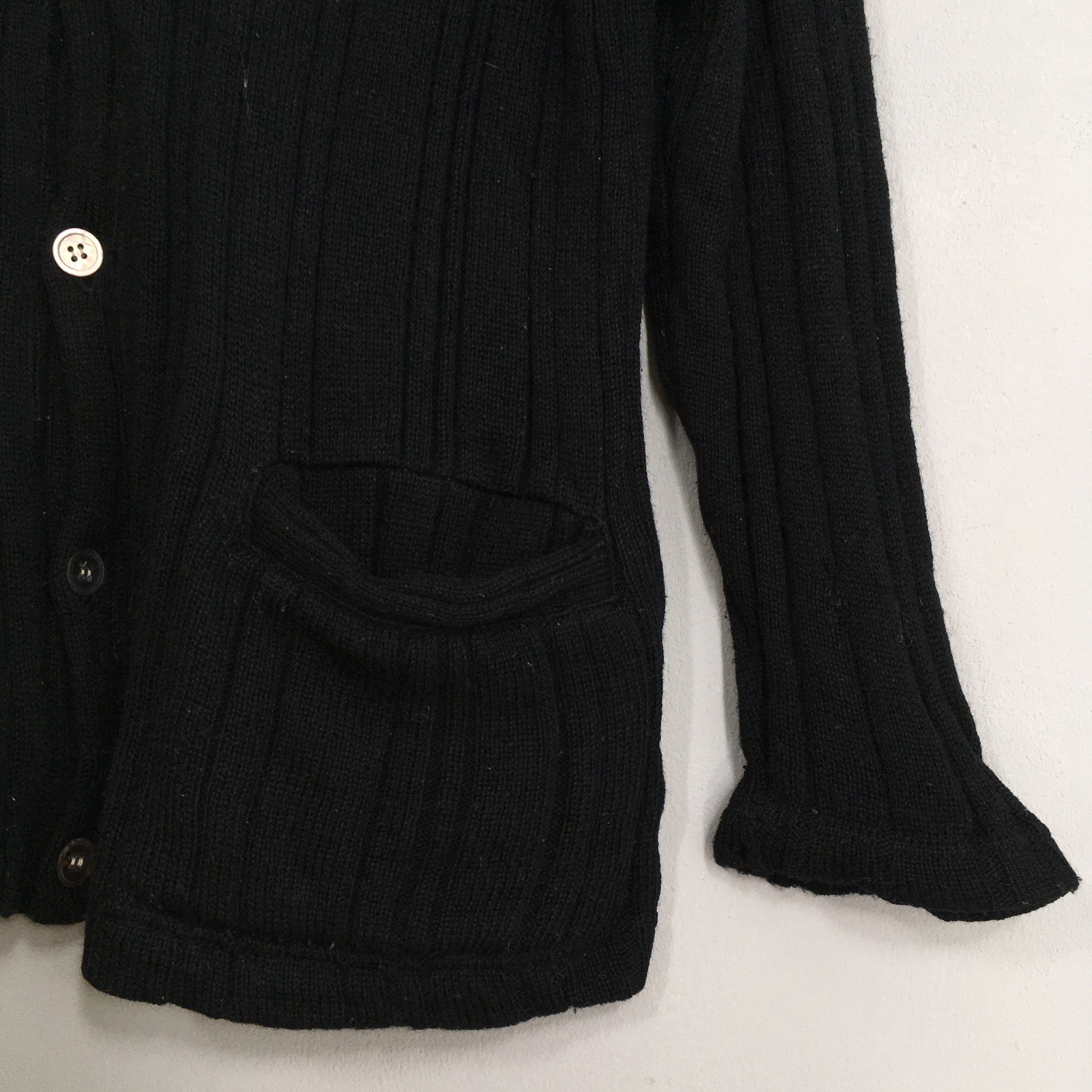 Comme des Garcons AD1998 Vintage Comme Des Garcons Homme Wool Knitwear Large Size US L / EU 52-54 / 3 - 3 Thumbnail