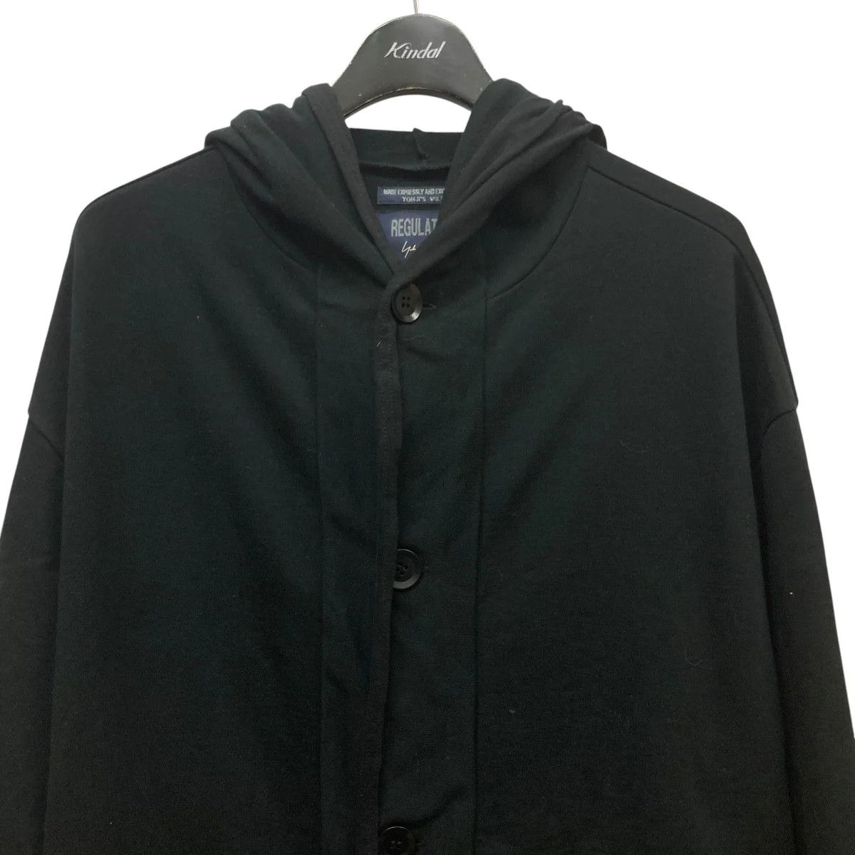 Yohji Yamamoto REGULATION Yohji Yamamoto long zip hoodie Size US L / EU 52-54 / 3 - 3 Thumbnail