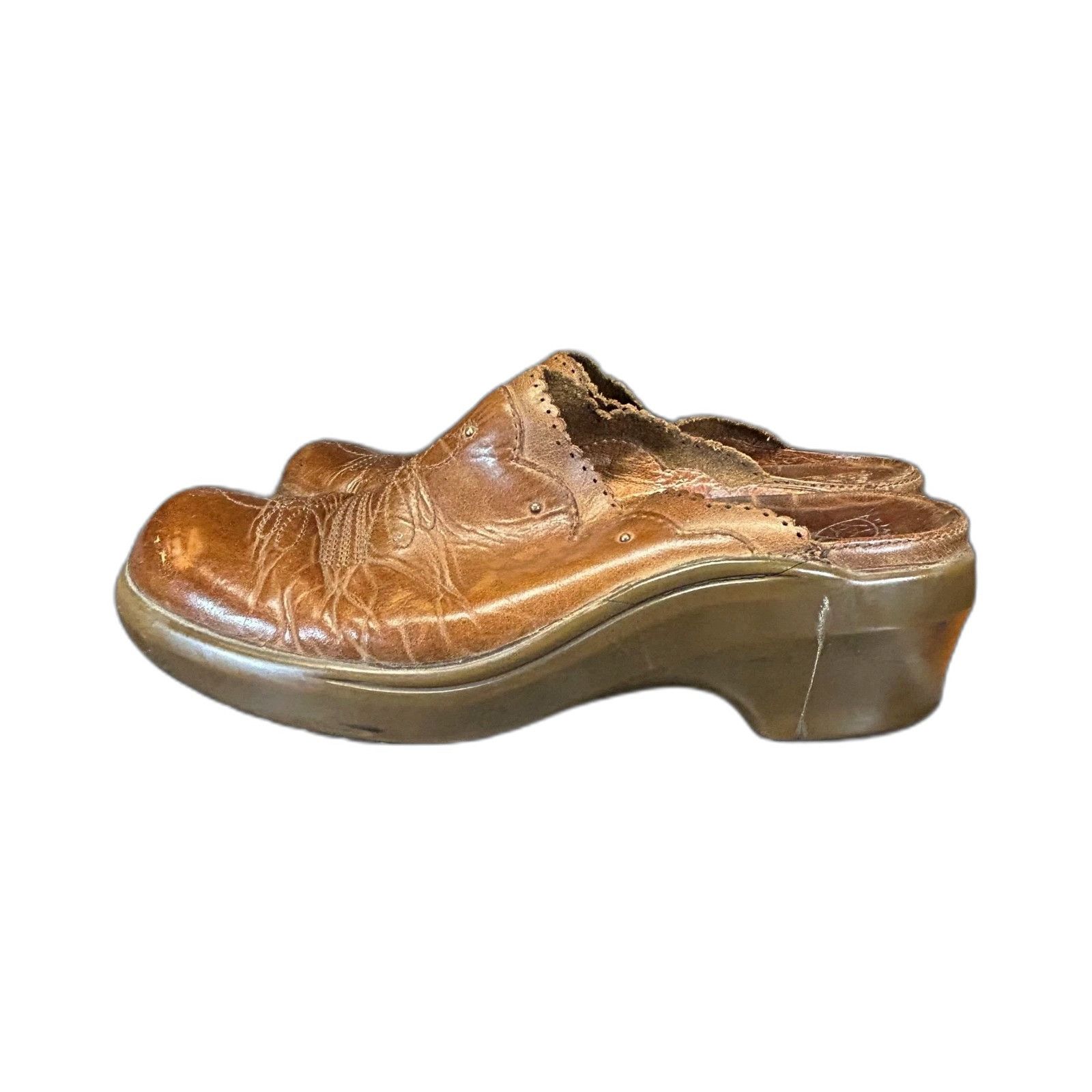 Ariat Ariat Womens Western Clog Shoes Size 7.5B Burgundy Leather S Size US 7.5 / EU 40-41 - 6 Thumbnail